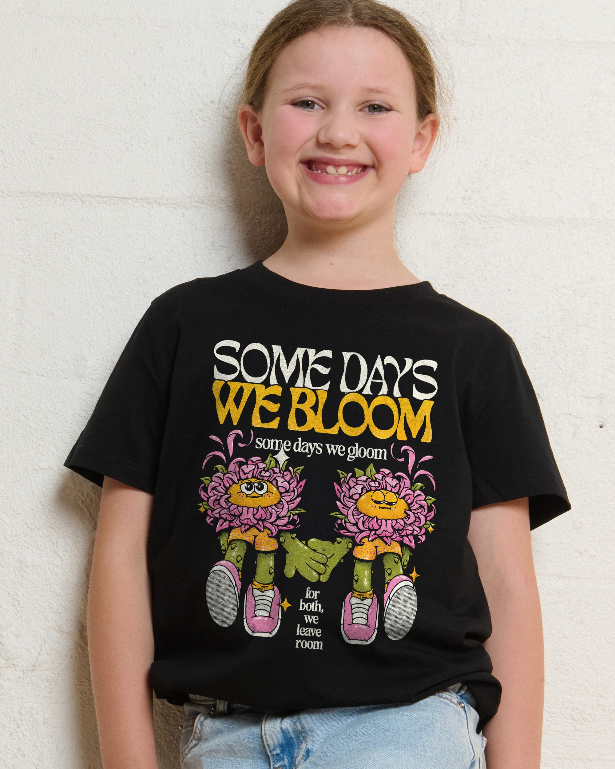 Blooming Silence | Youth crew neck t-shirt main image 0