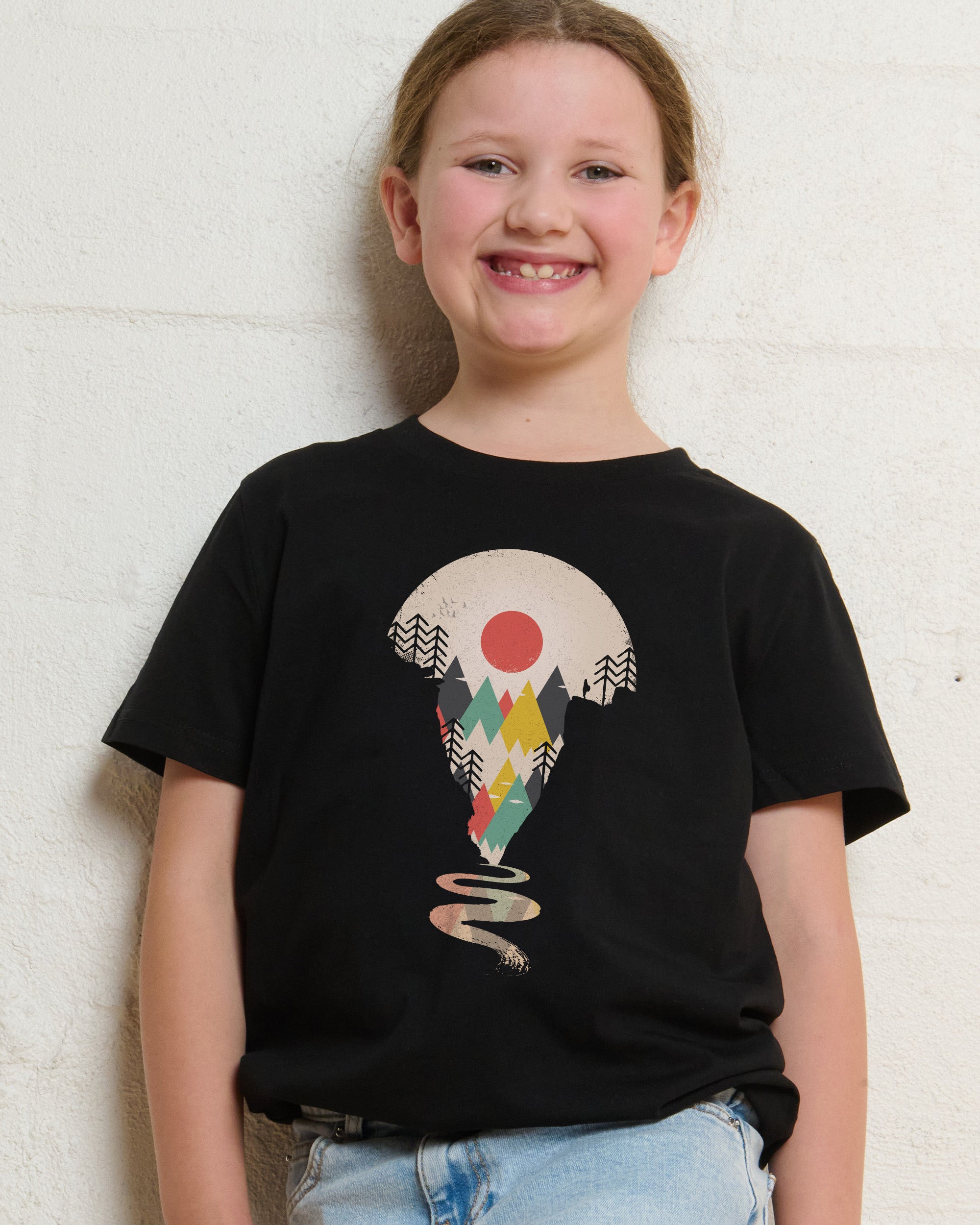 Exploring Landscapes Kids T-Shirt