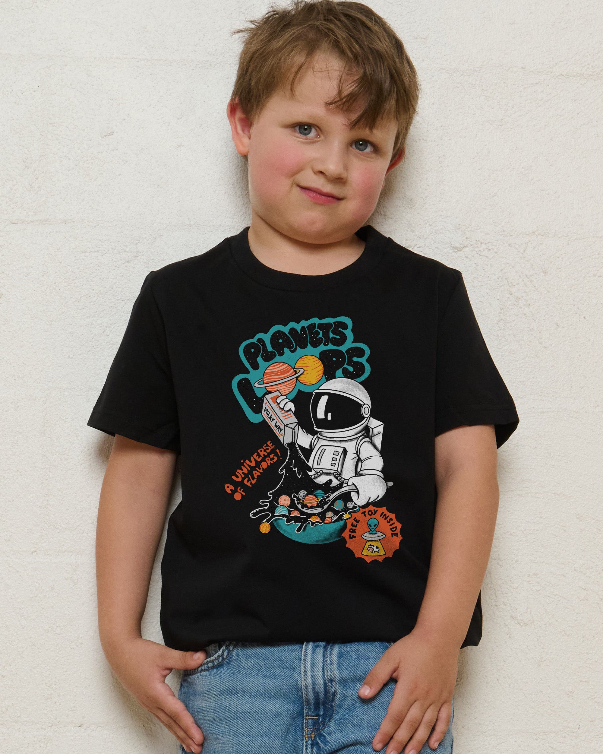 Planets Loops Kids T-Shirt