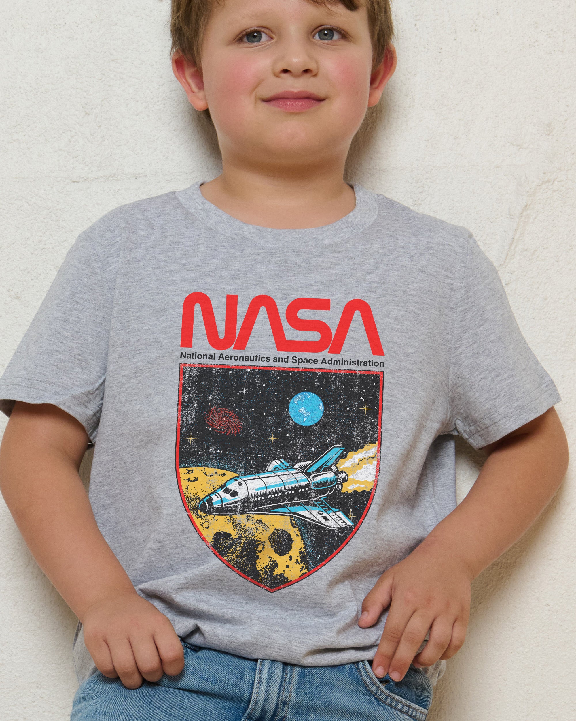 NASA Shield Kids T-Shirt