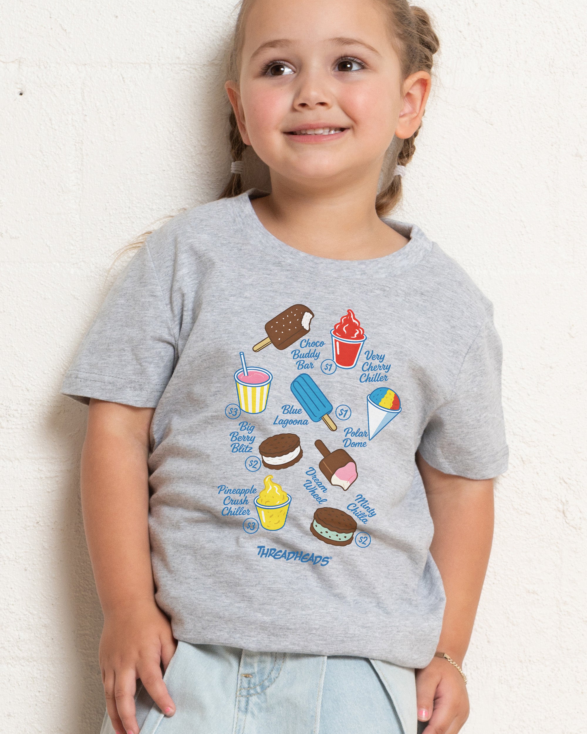Ice Creams & Popsicles Kids T-Shirt Online Australia