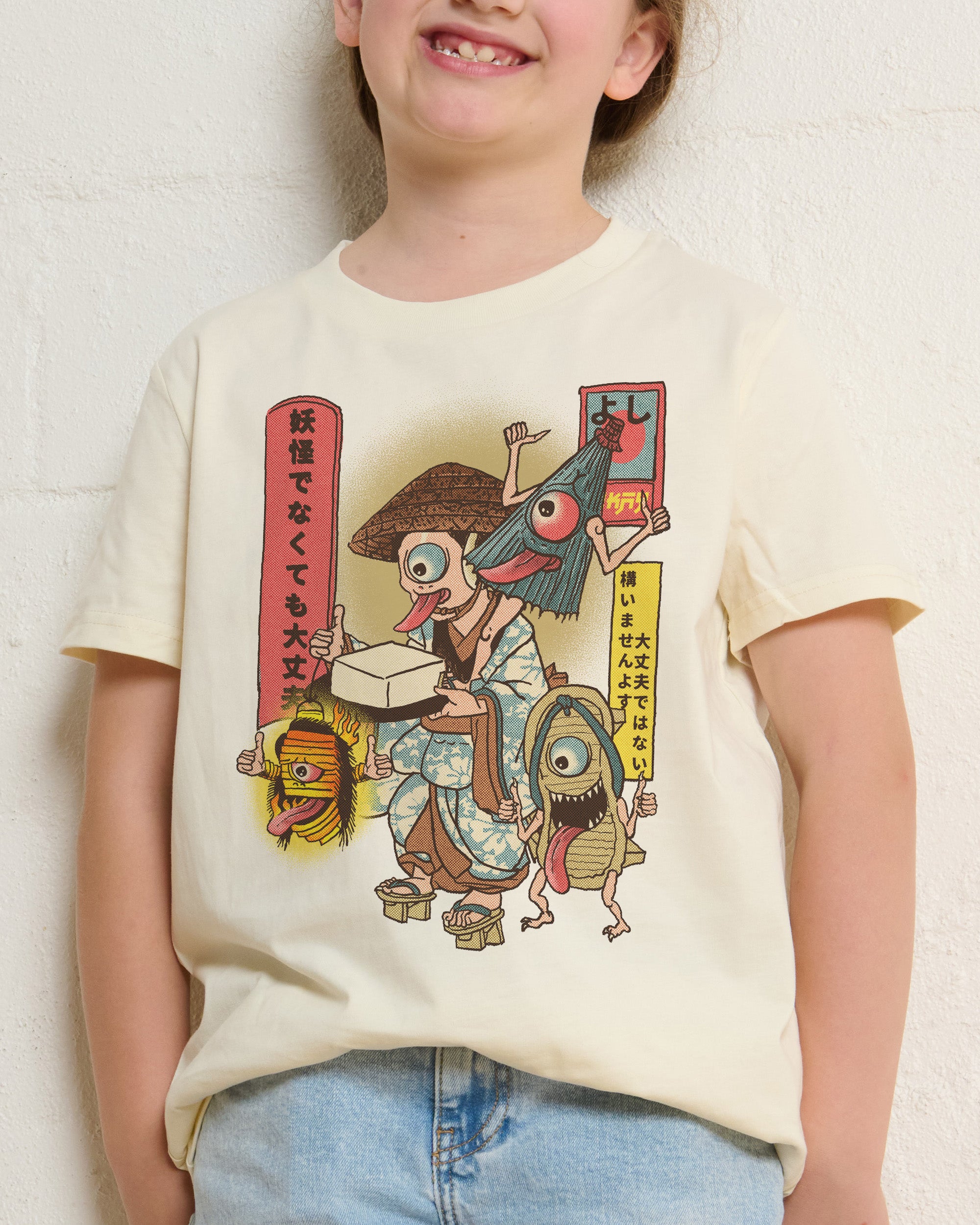 It's Okay Not to Be Yokai Kids T-Shirt Online Australia
