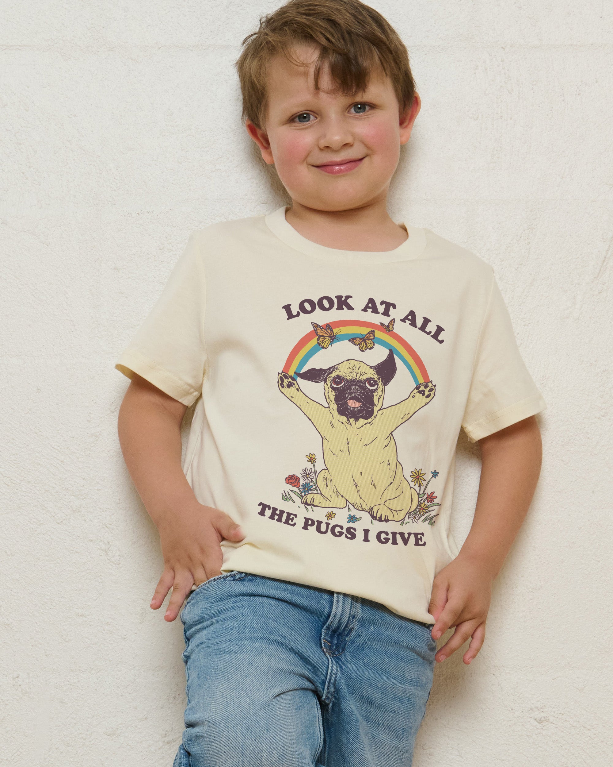 All the Pugs I Give Kids T-Shirt – view 3