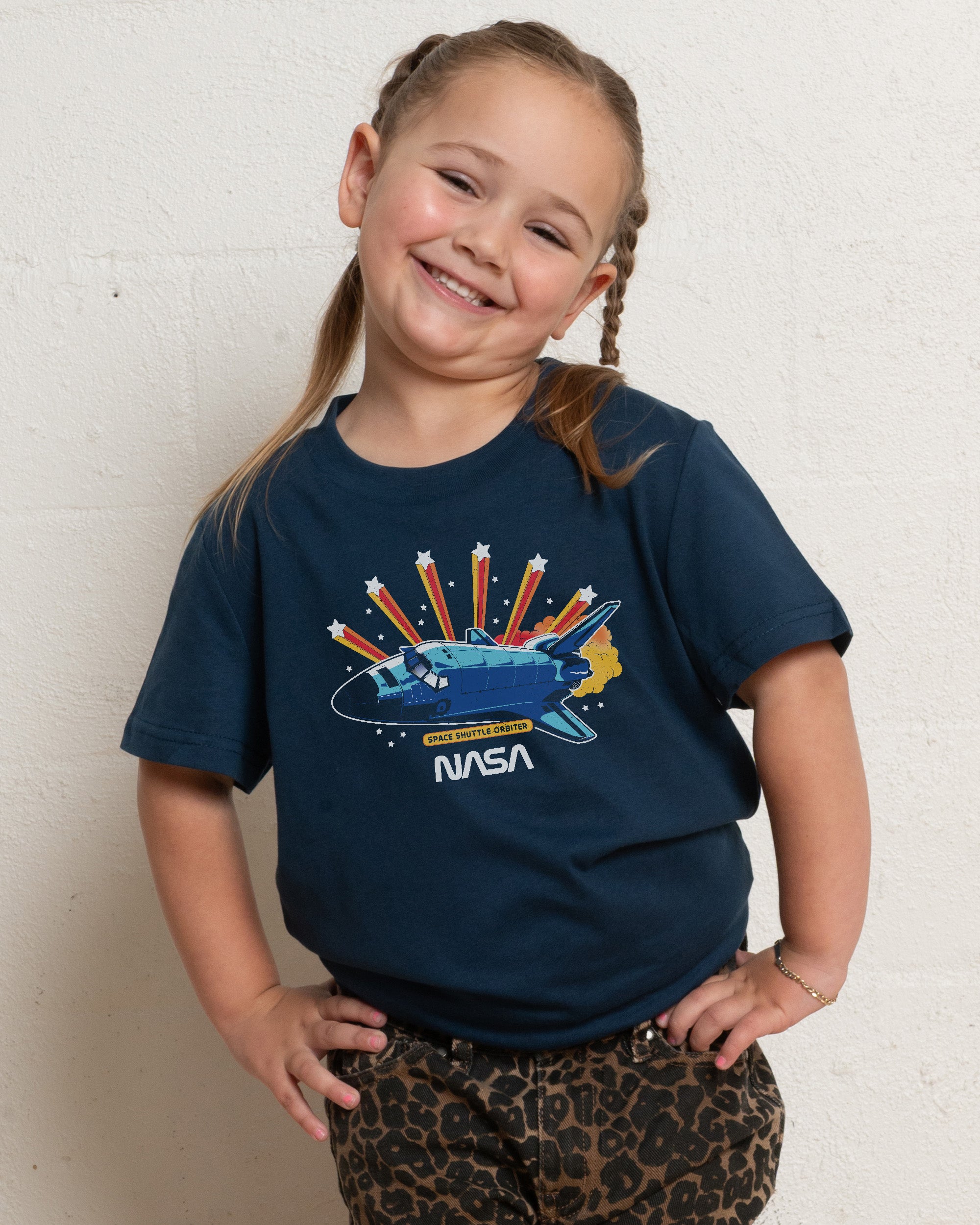 NASA Space Shuttle Orbiter Kids T-Shirt
