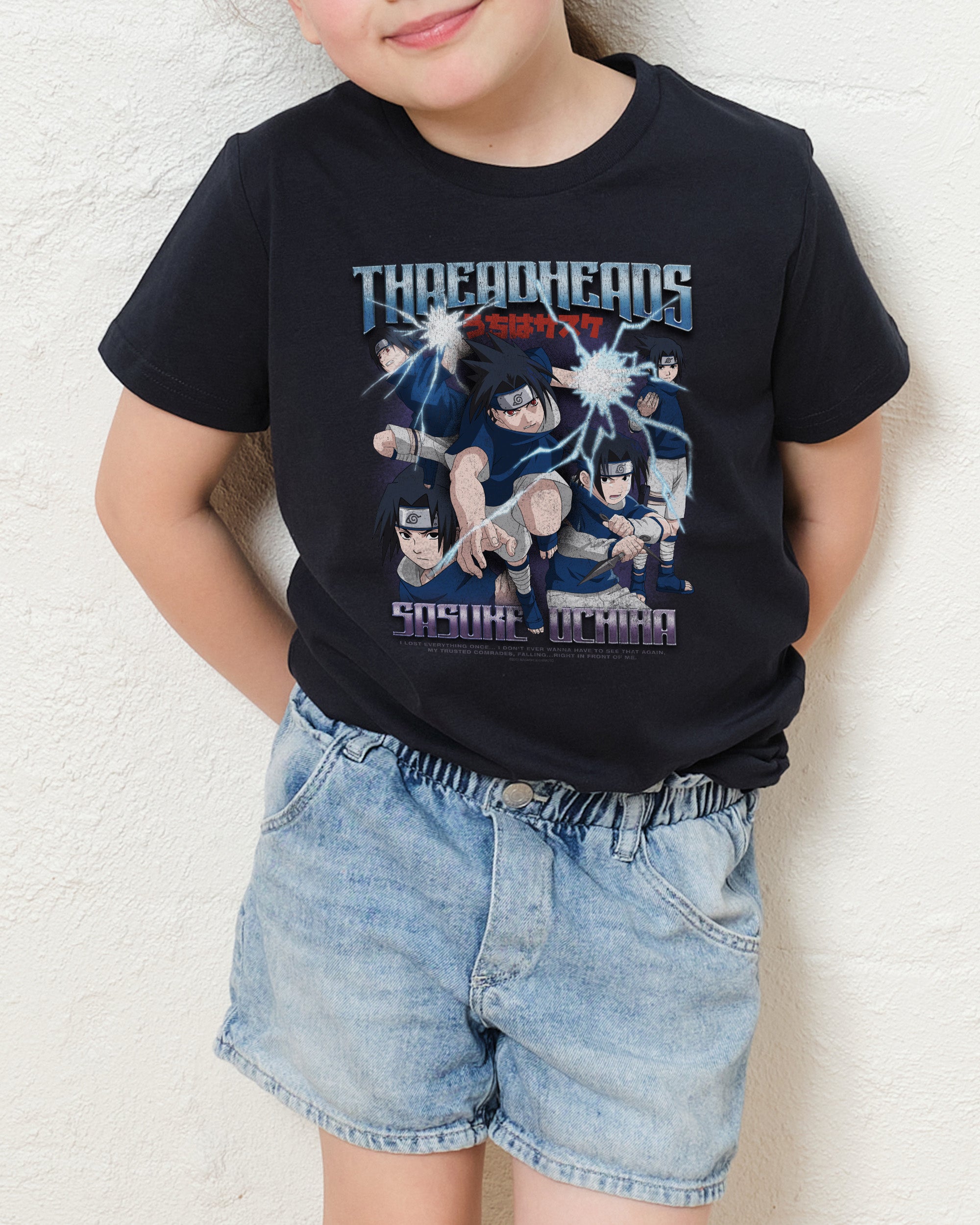 Sasuke Chidori Kids T-Shirt