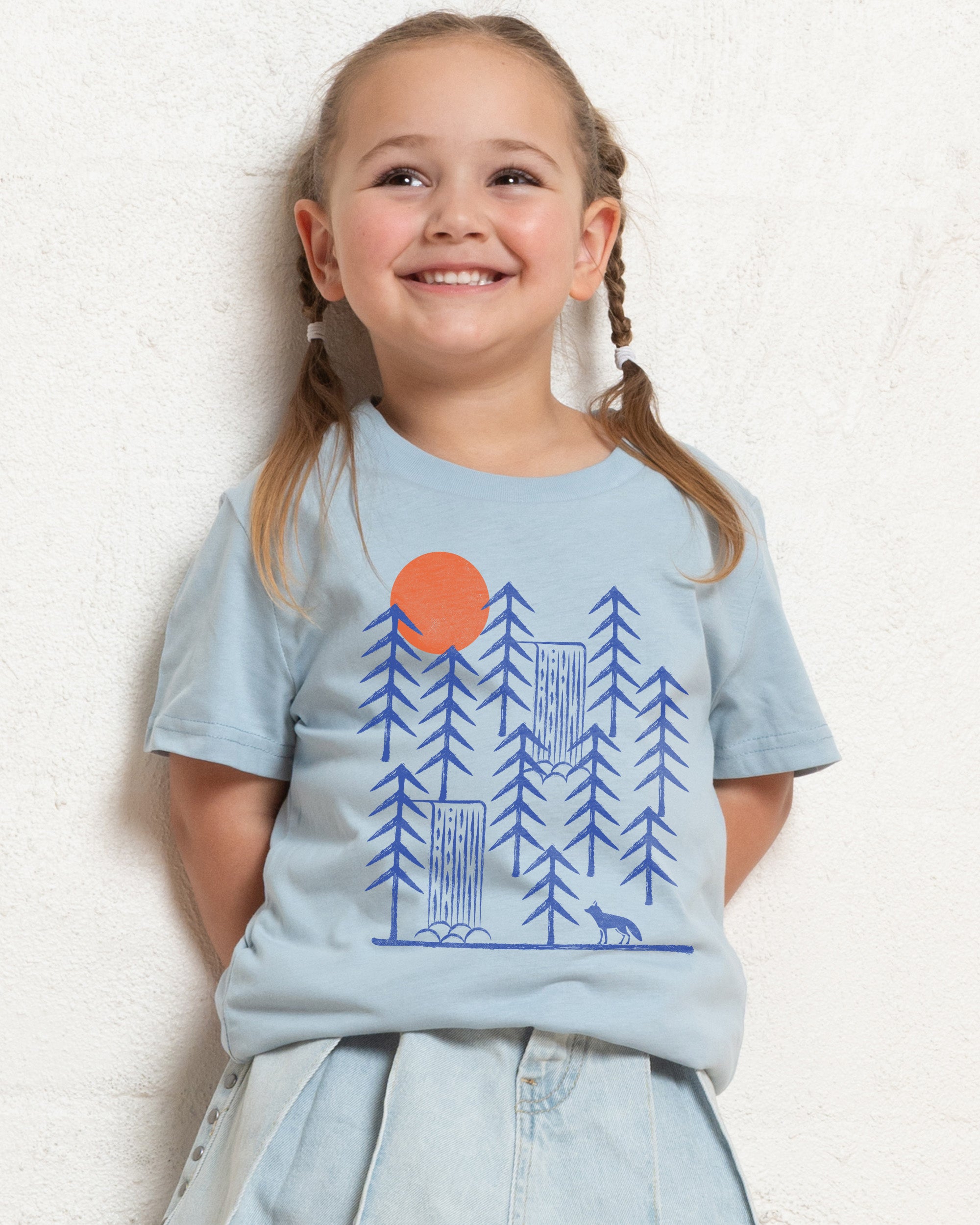 Wild Day Fox Kids T-Shirt