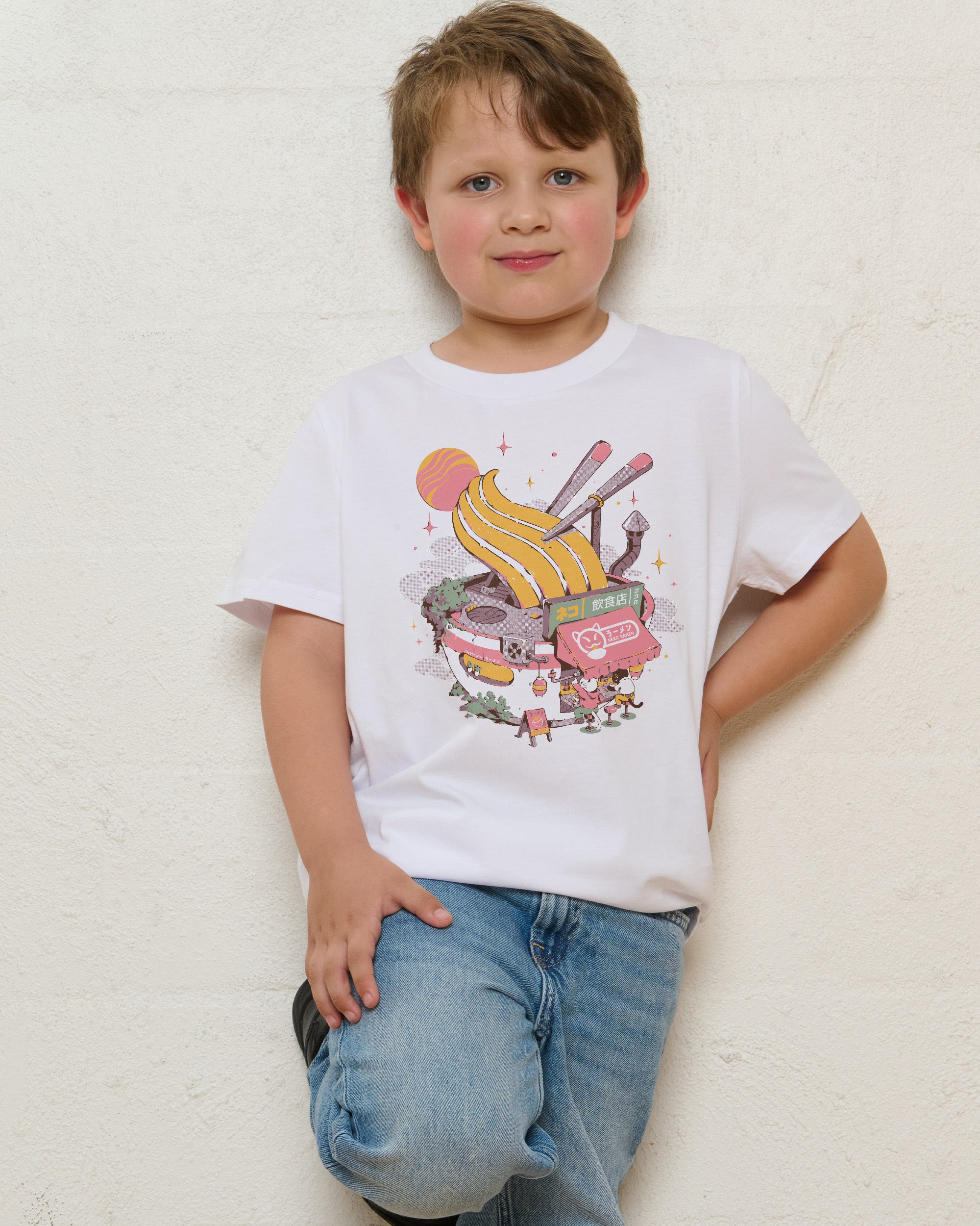 Ramen Bowl Restaurant Kids T-Shirt