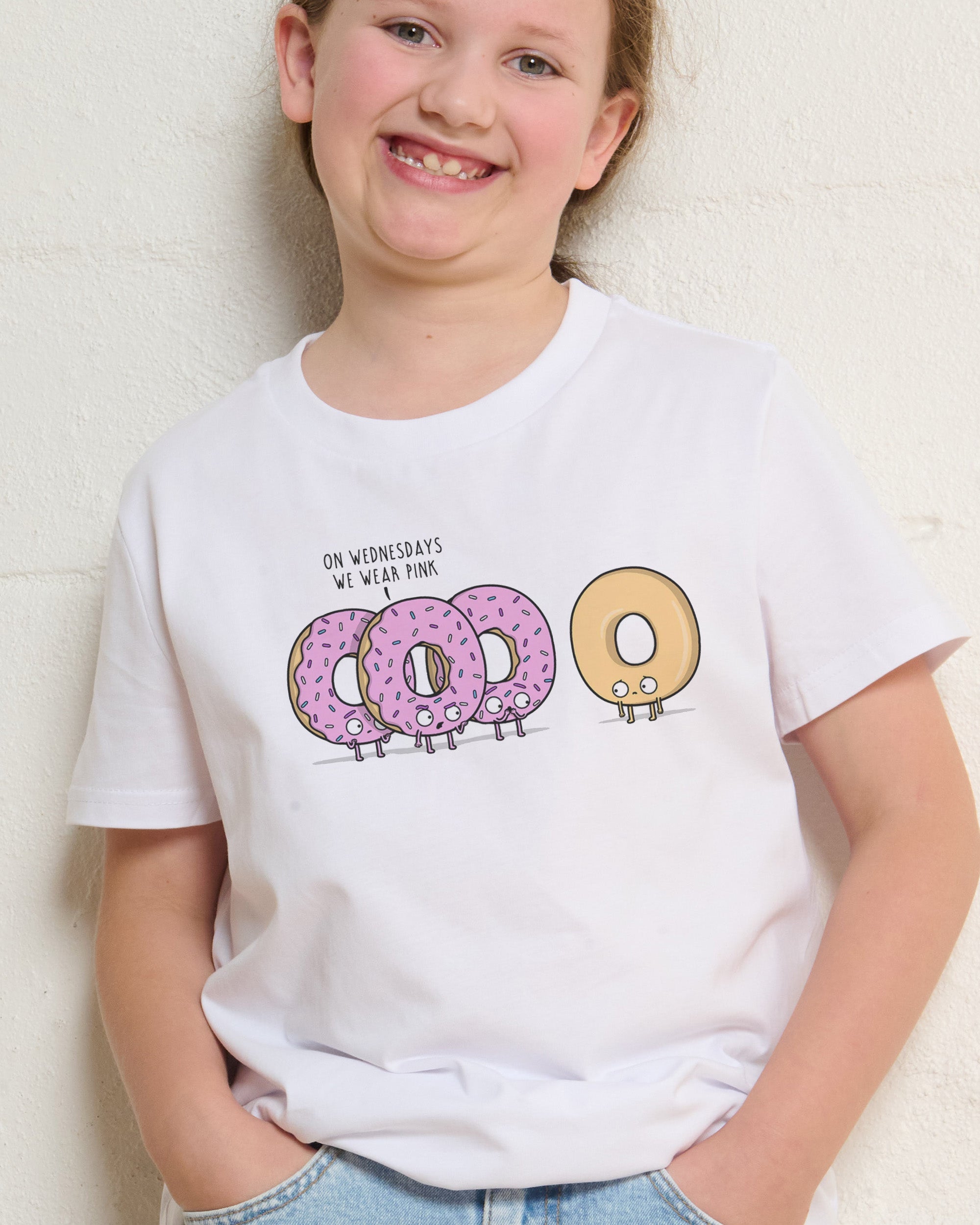 Pink Wednesday Kids T-Shirt