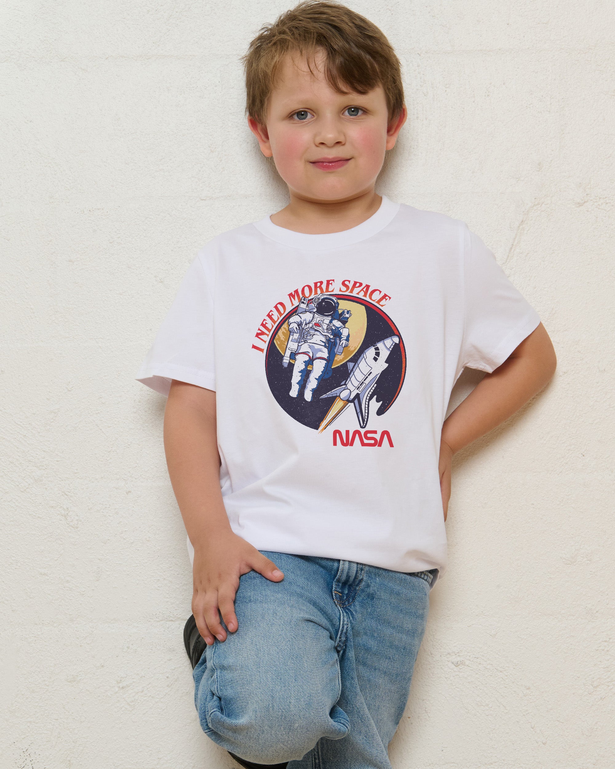 NASA I Need More Space Kids T-Shirt