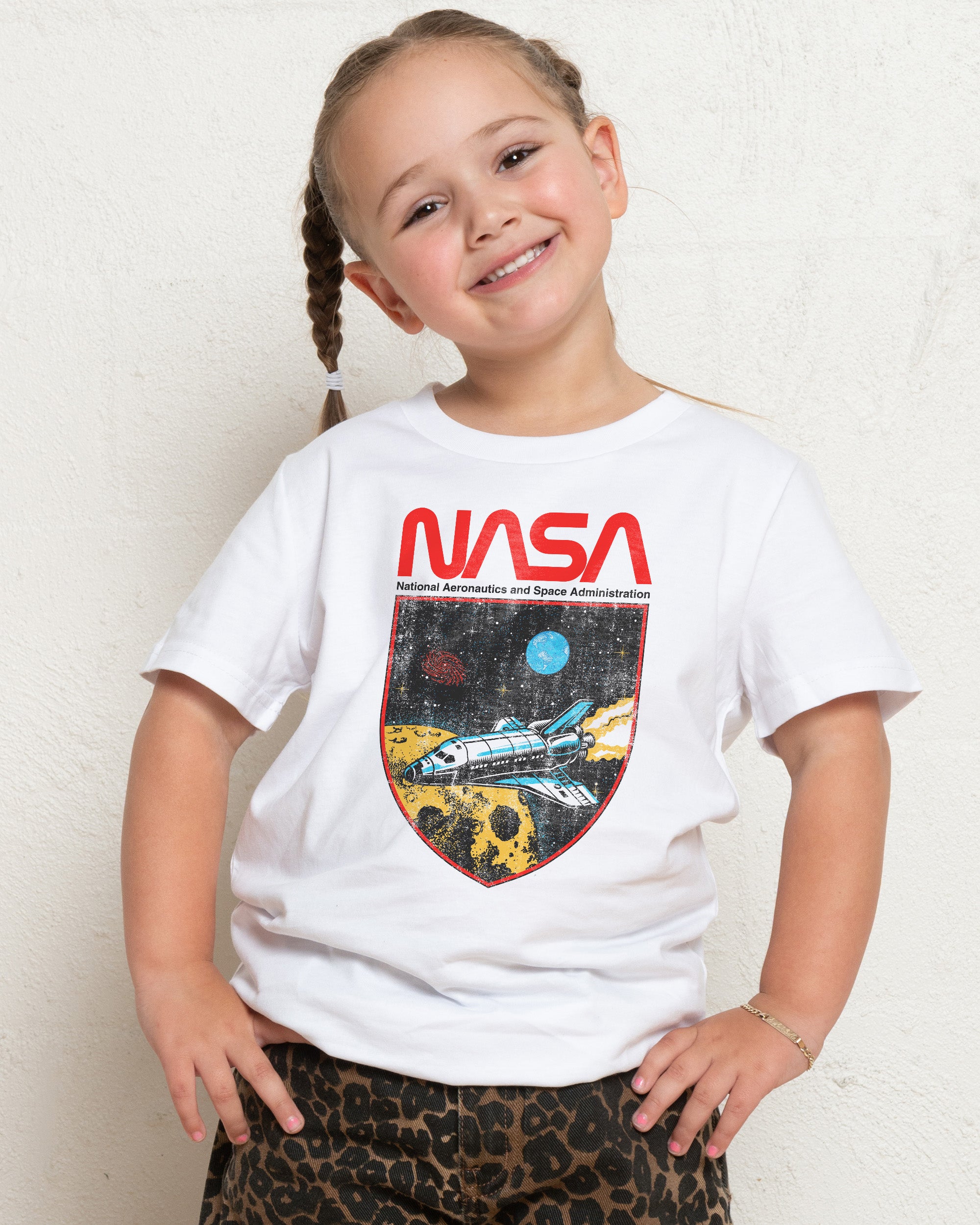 NASA Shield Kids T-Shirt