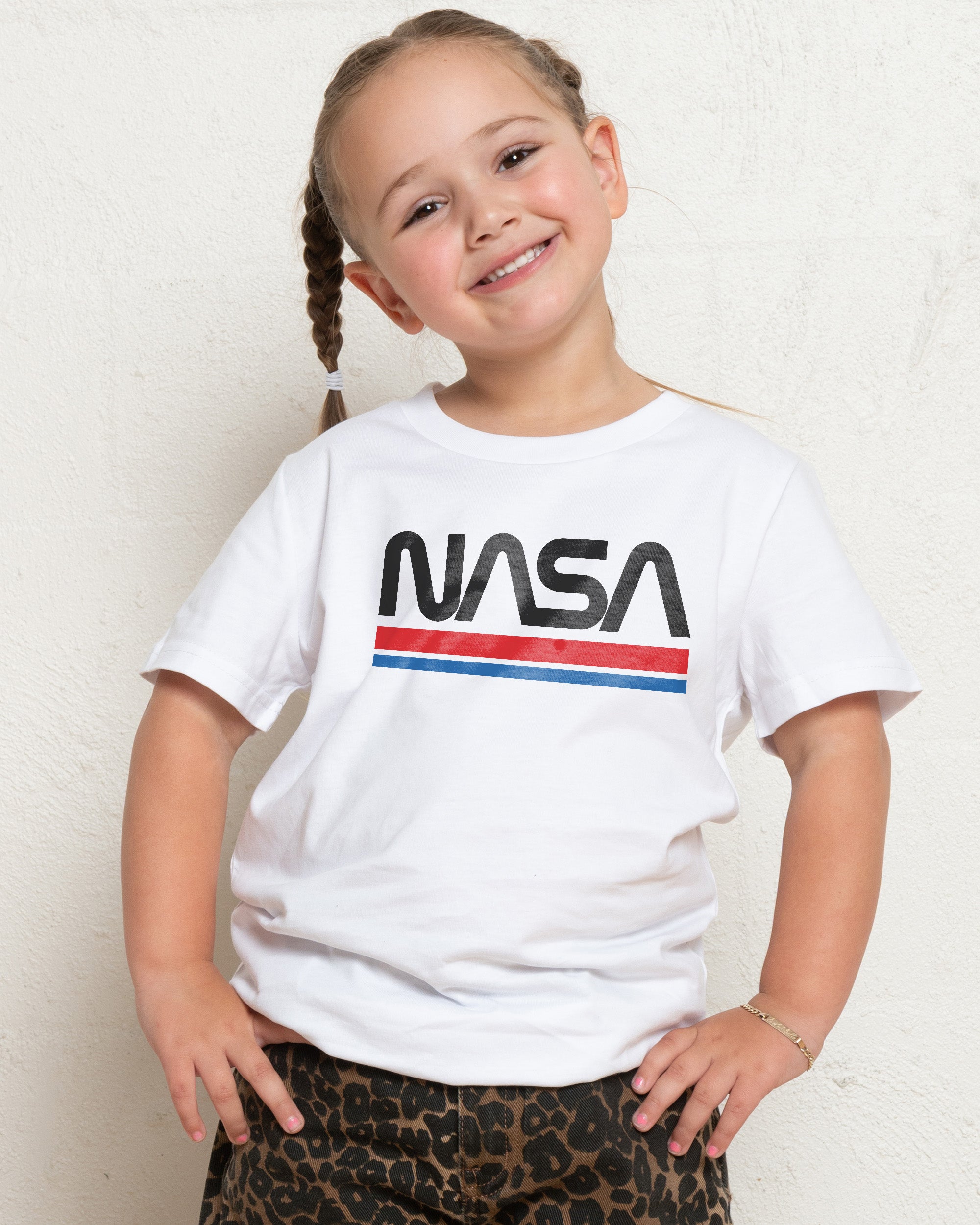 NASA Stripes Kids T-Shirt