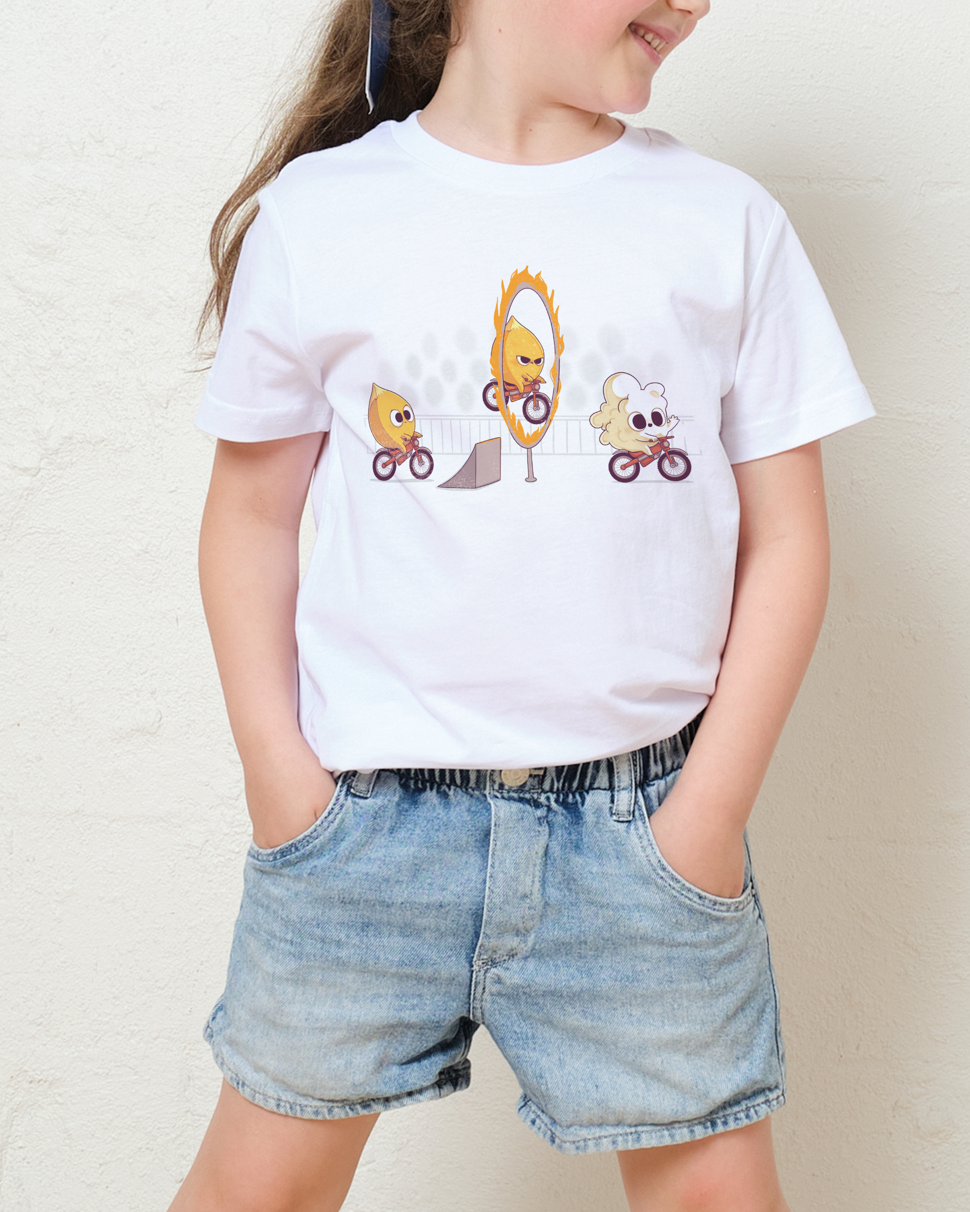 Fire Stunt Kids T-Shirt