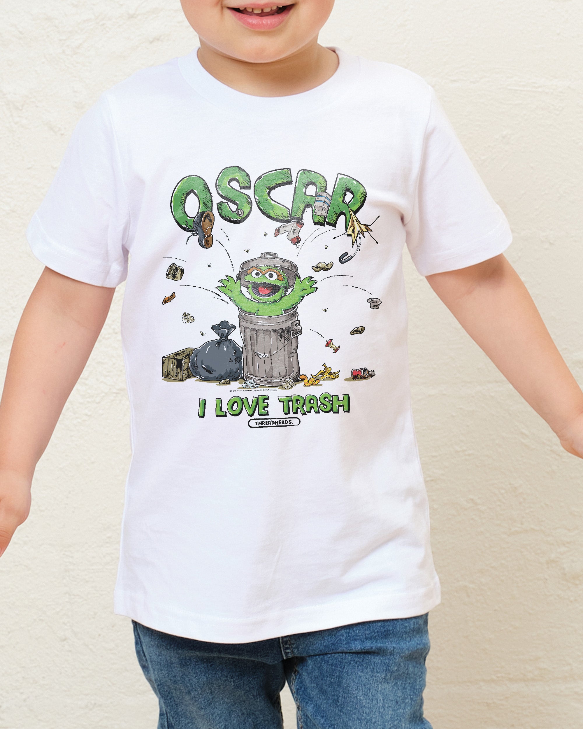 Oscar I Love Trash Kids T-Shirt