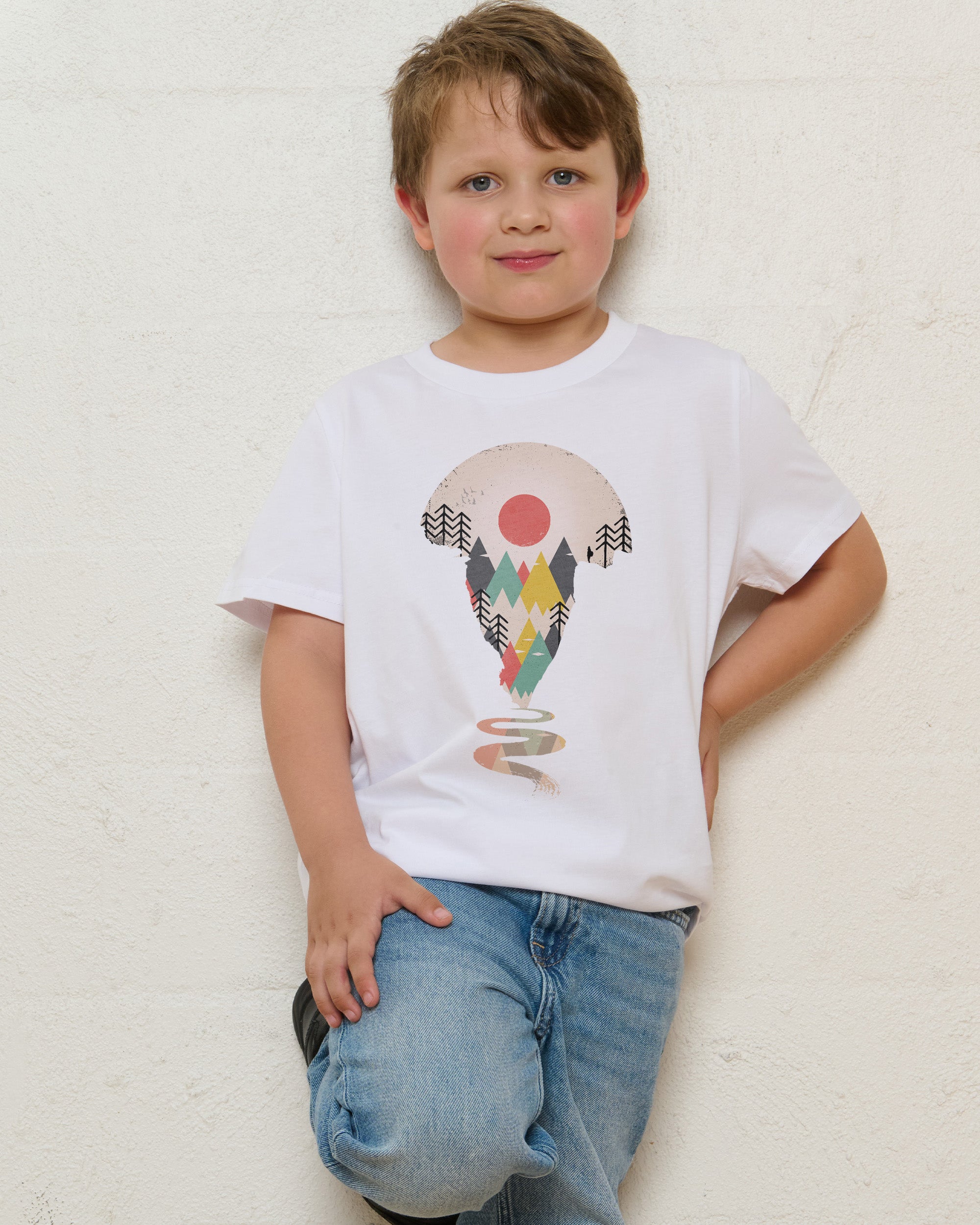 Exploring Landscapes Kids T-Shirt