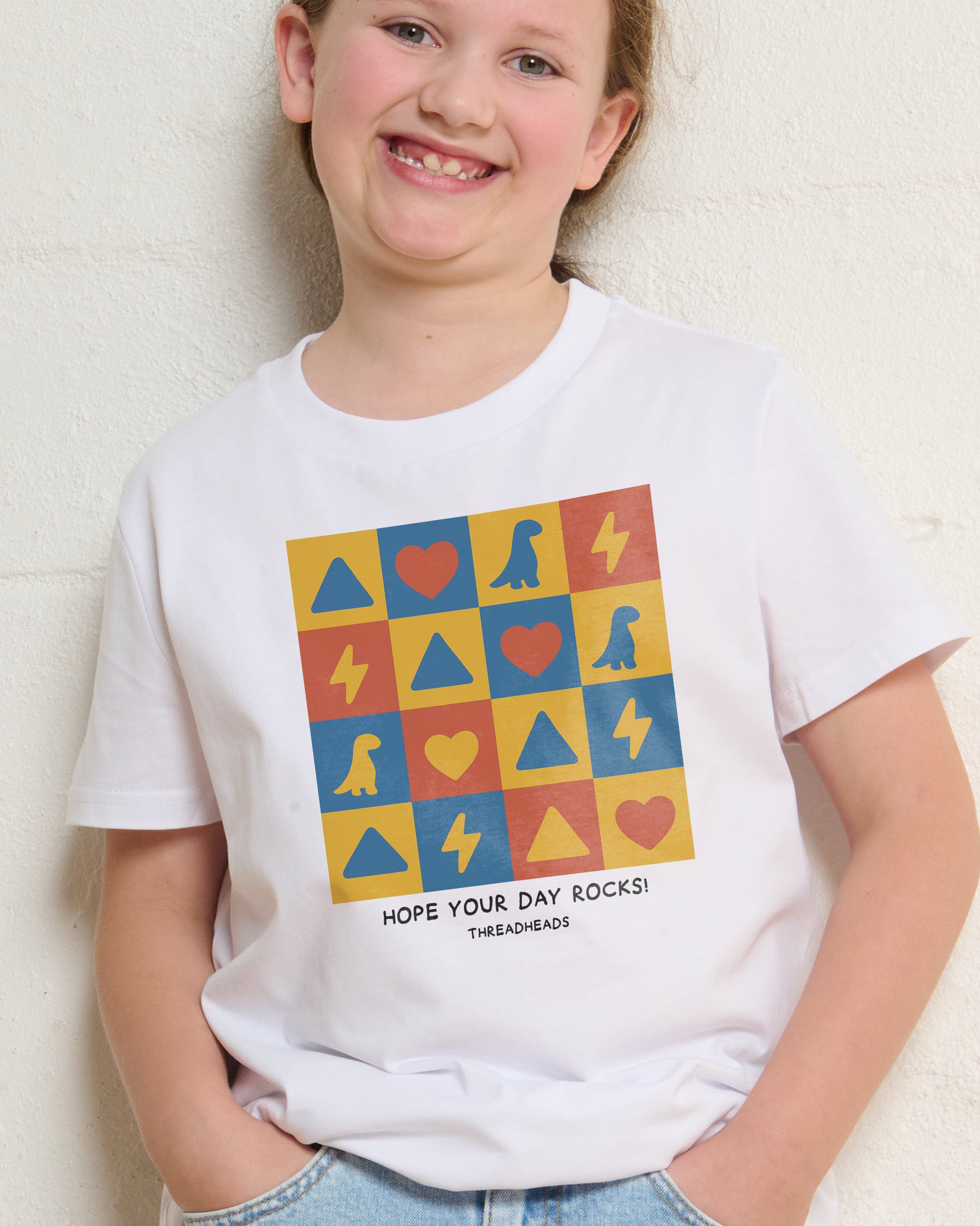 Hope Your Day Rocks! Kids T-Shirt