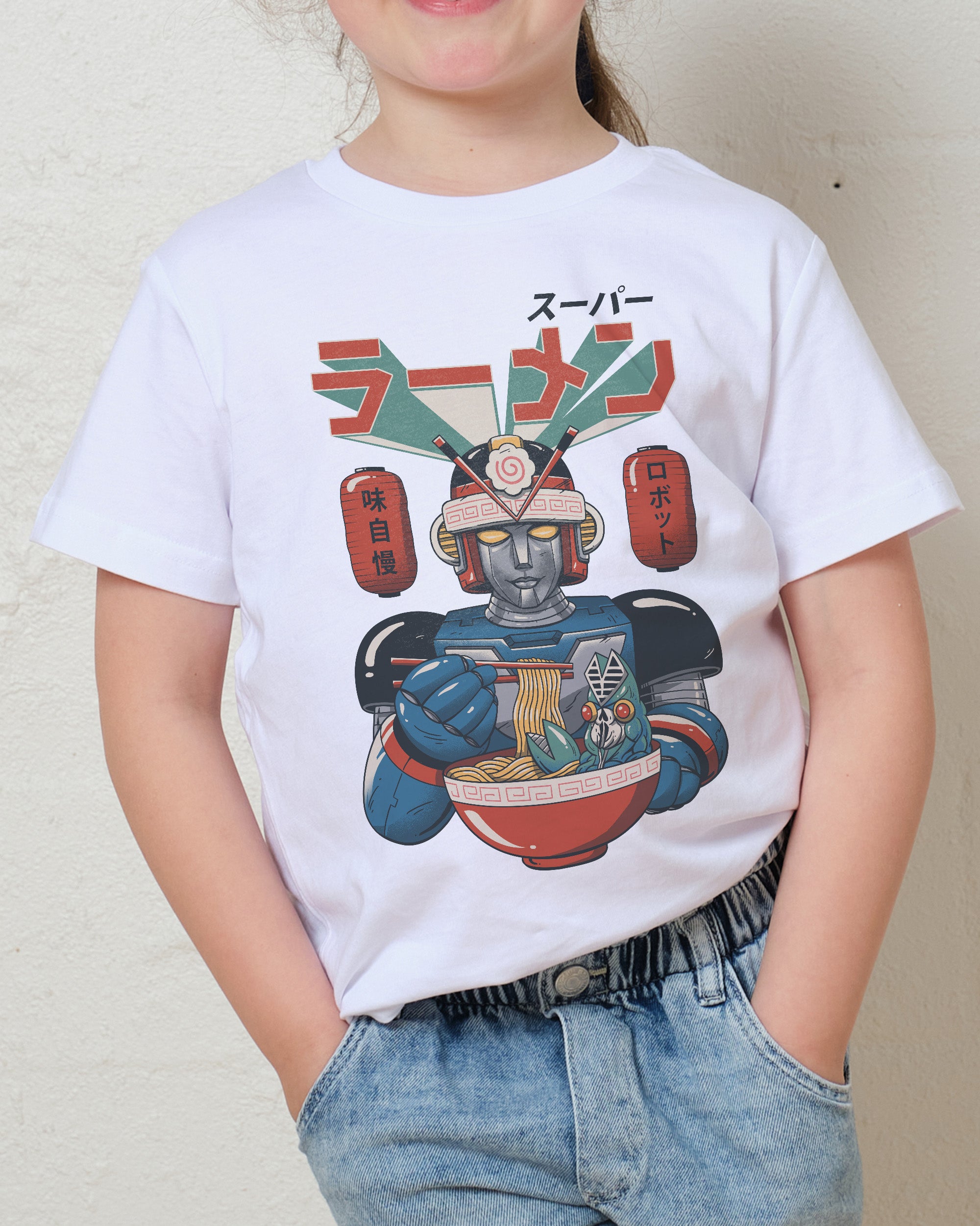 Super Ramen Bot Kids T-Shirt