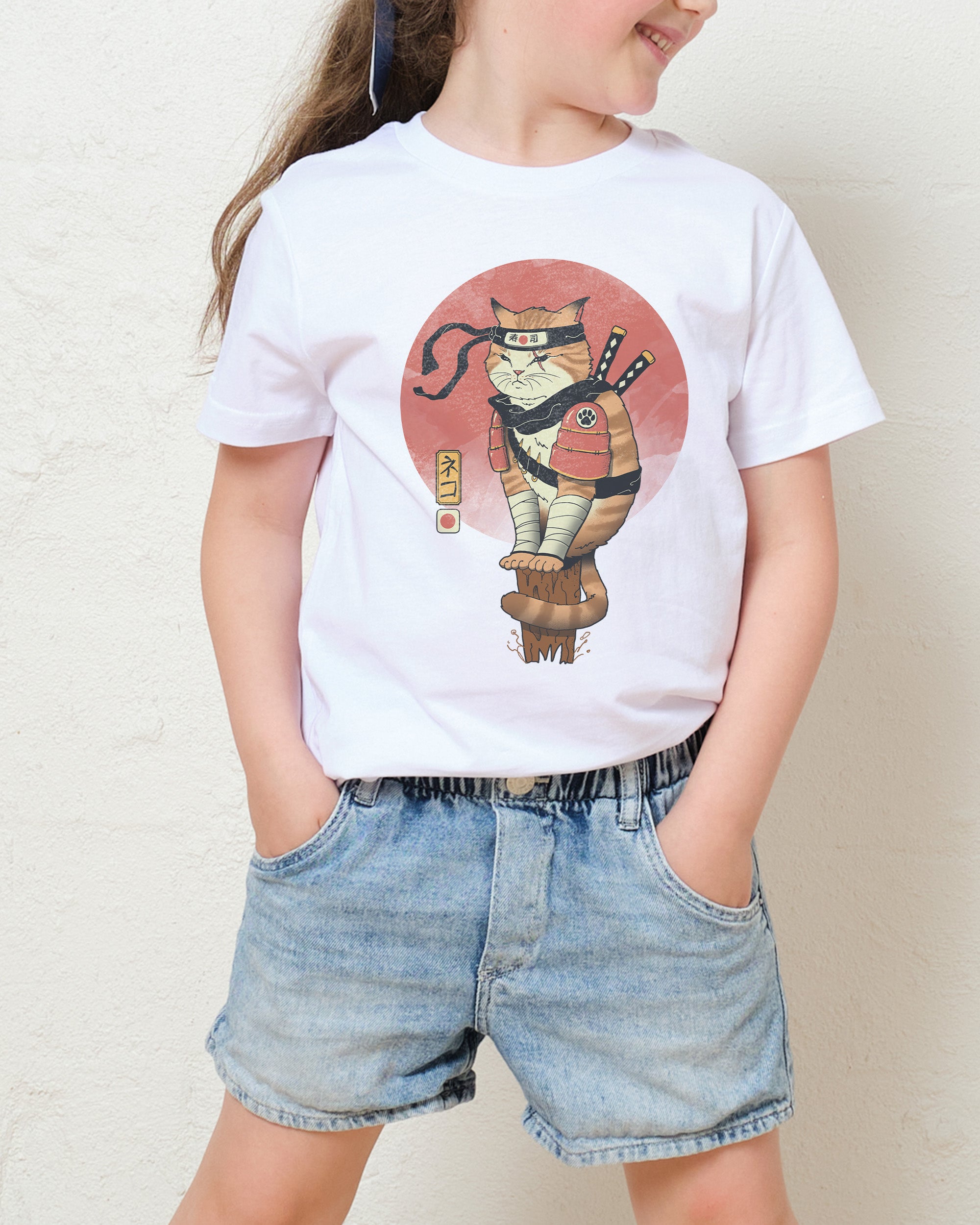 Shinobi Cat Kids T-Shirt