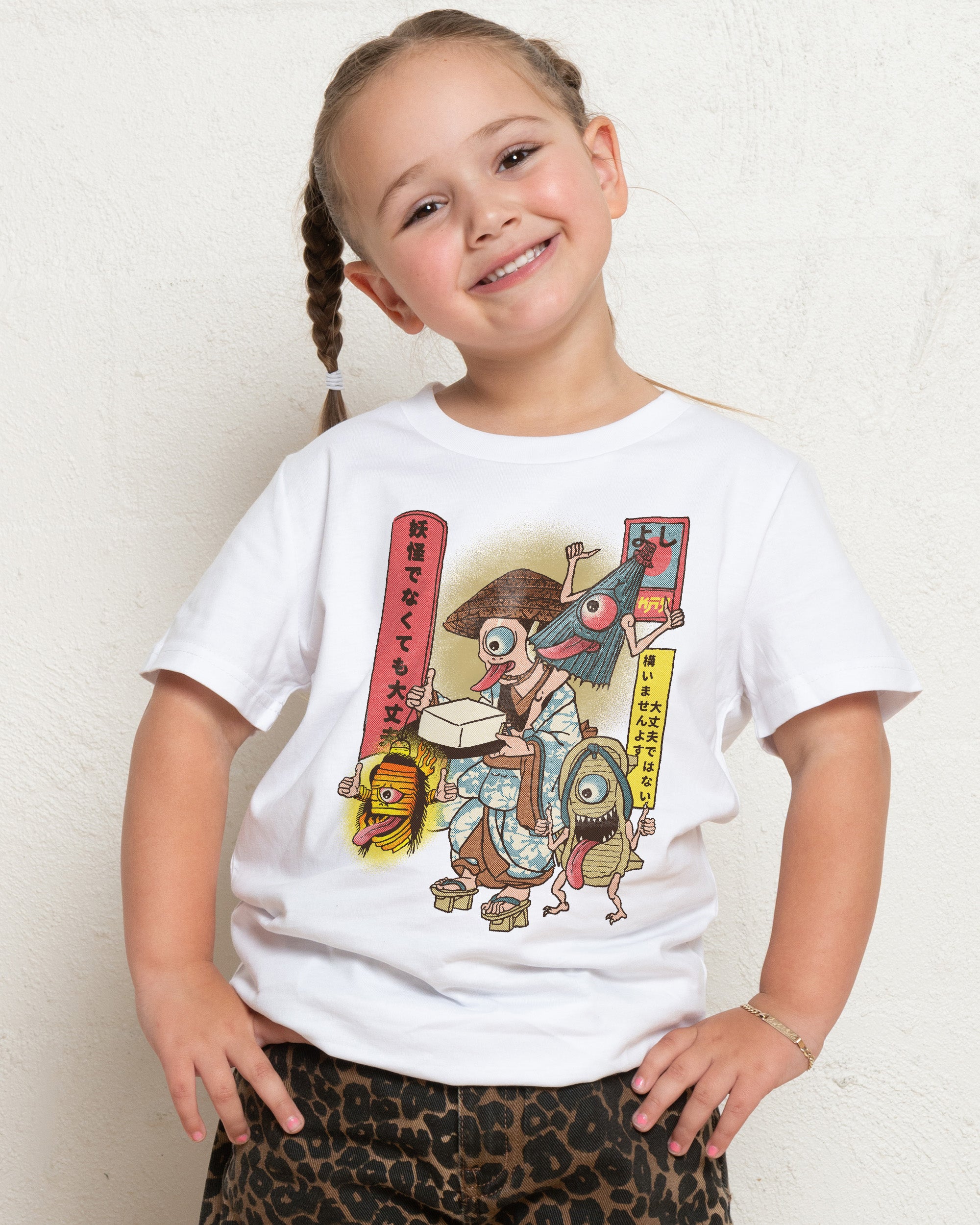 It's Okay Not to Be Yokai Kids T-Shirt Online Australia