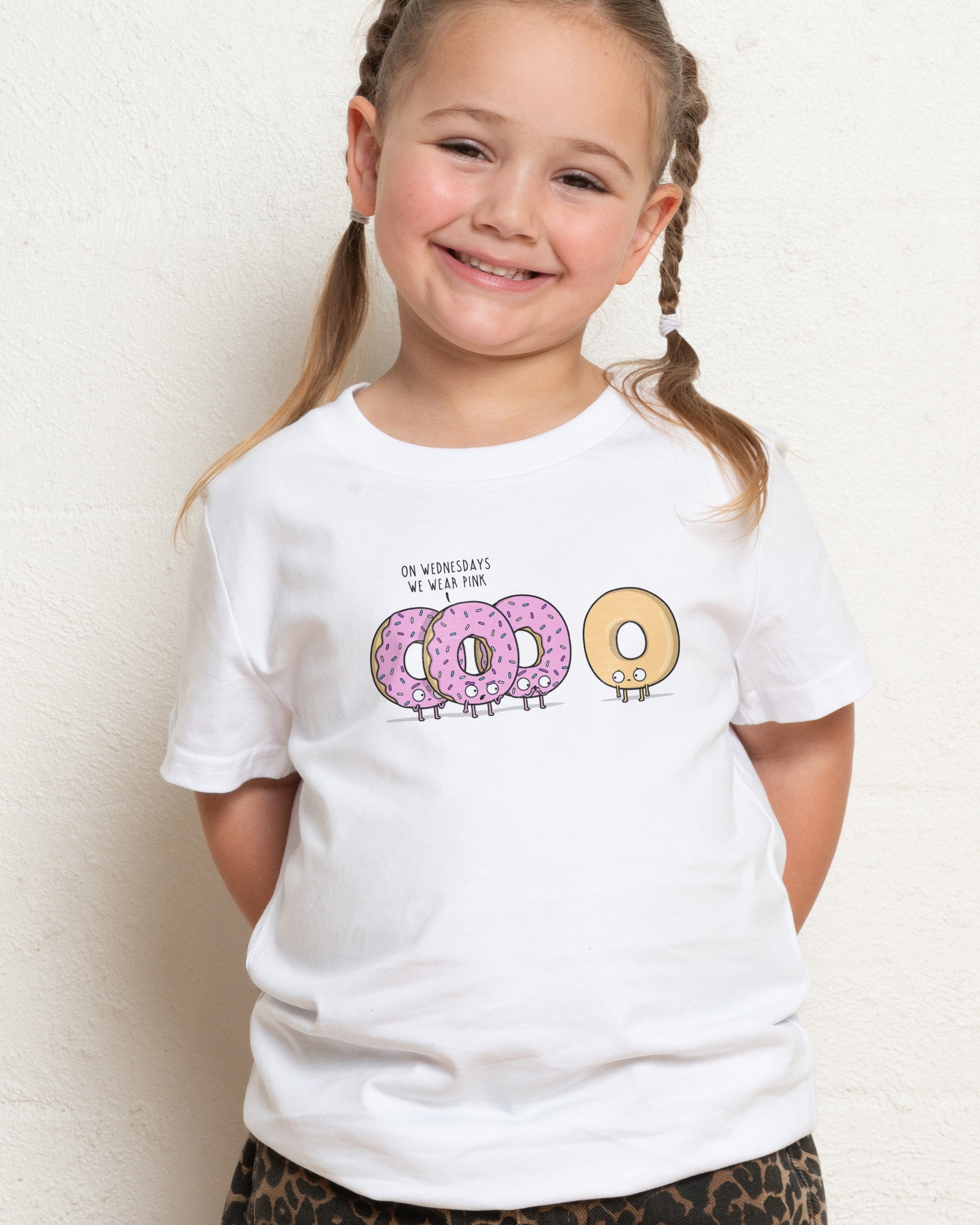 Pink Wednesday Kids T-Shirt