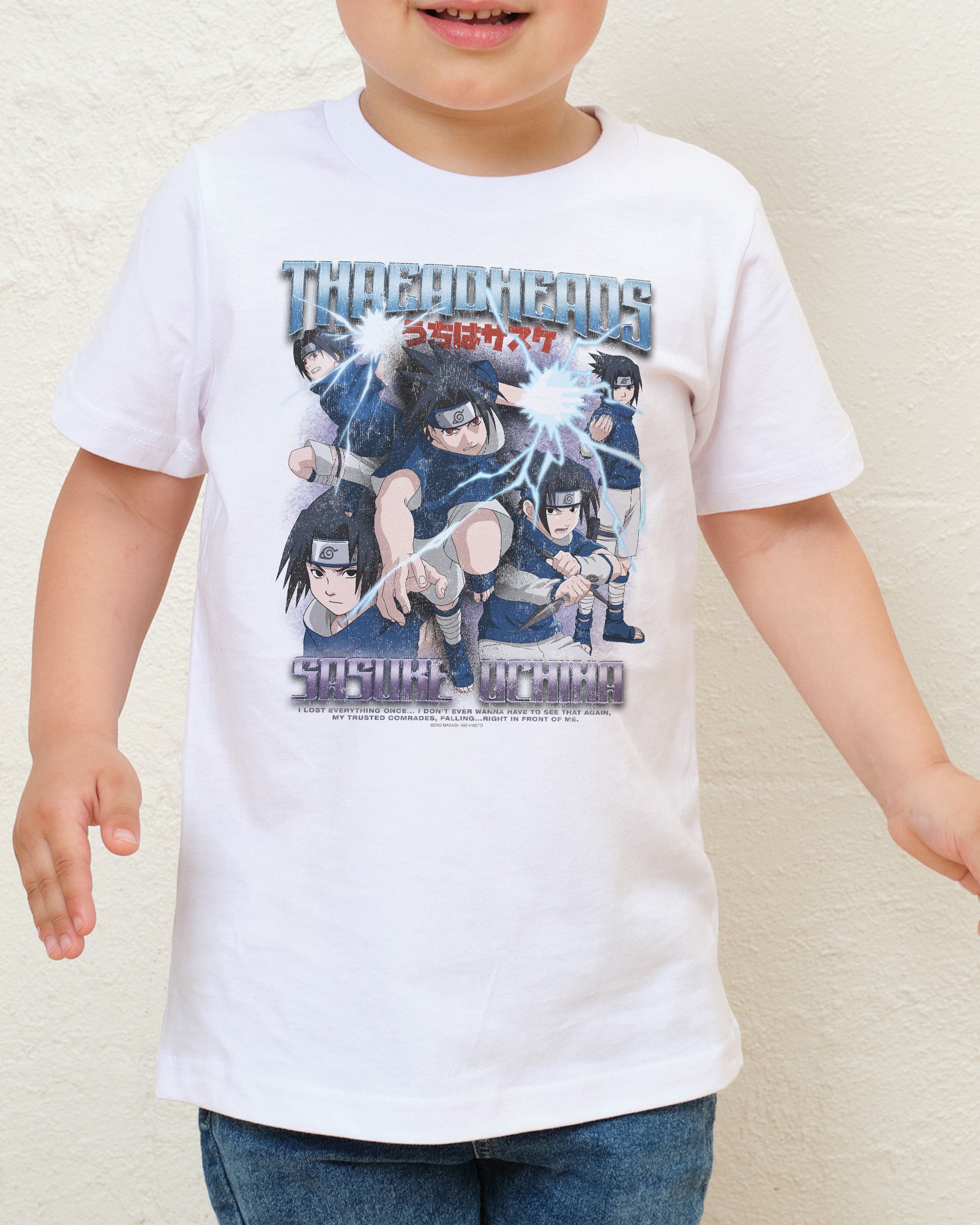 Sasuke Chidori Kids T-Shirt