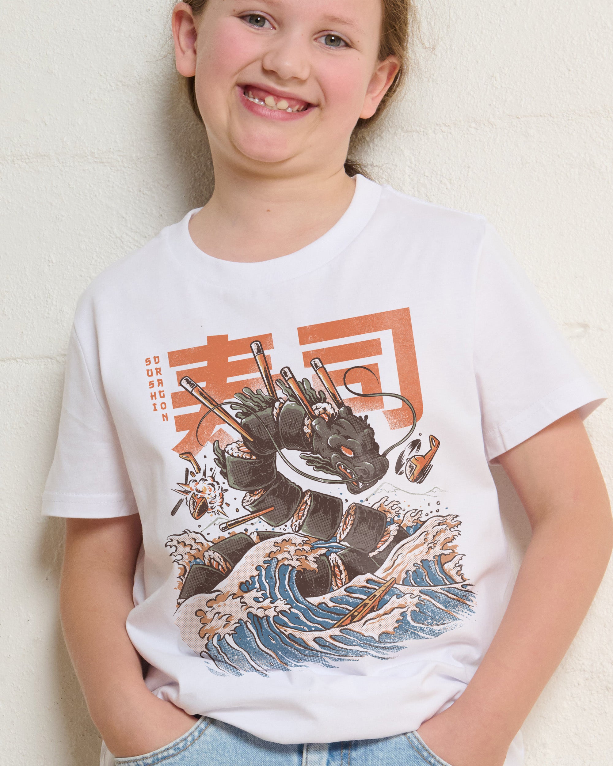 Sushi Dragon Kids T-Shirt