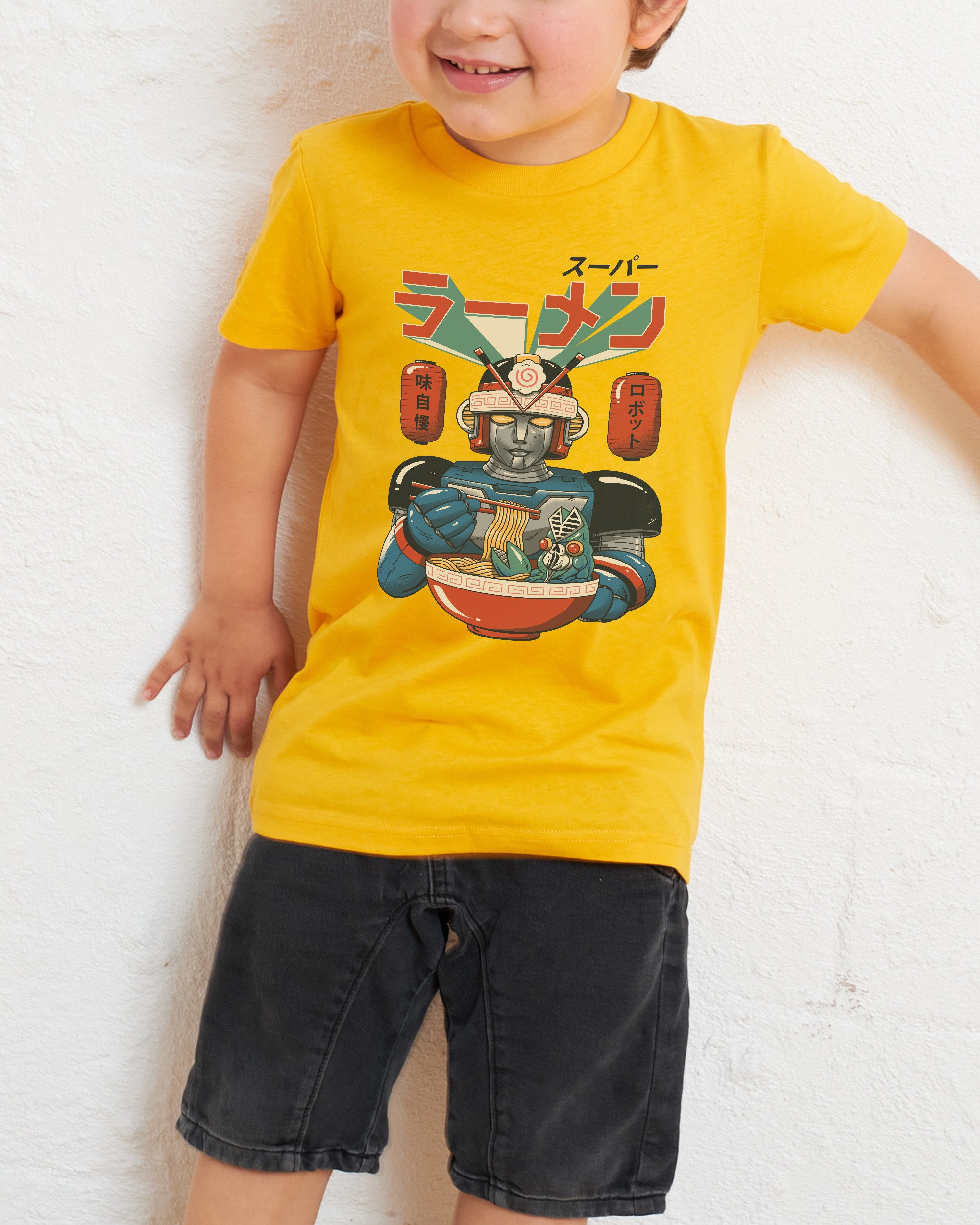Super Ramen Bot Kids T-Shirt