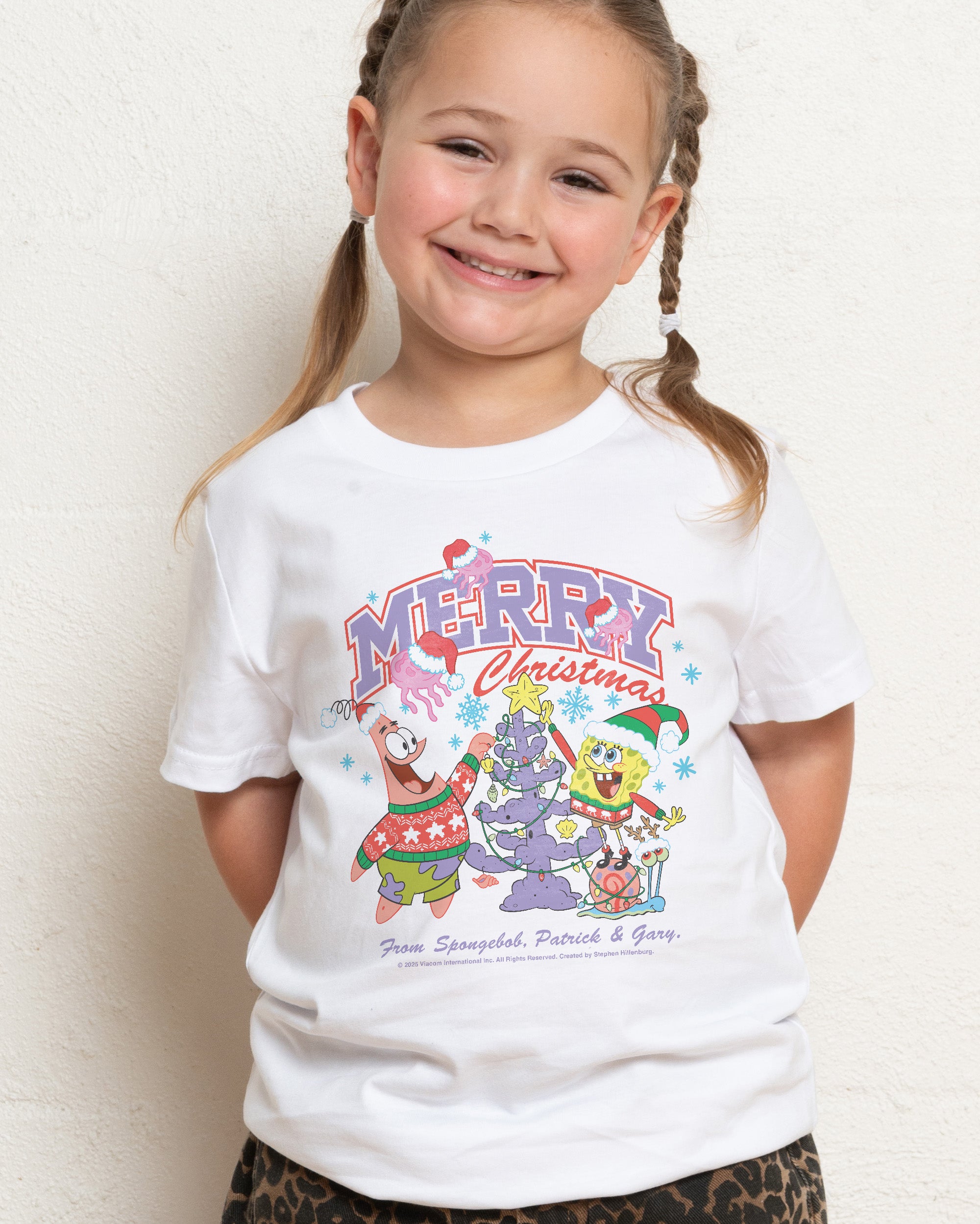 Shellebrate The Holidays White Kids T-Shirt