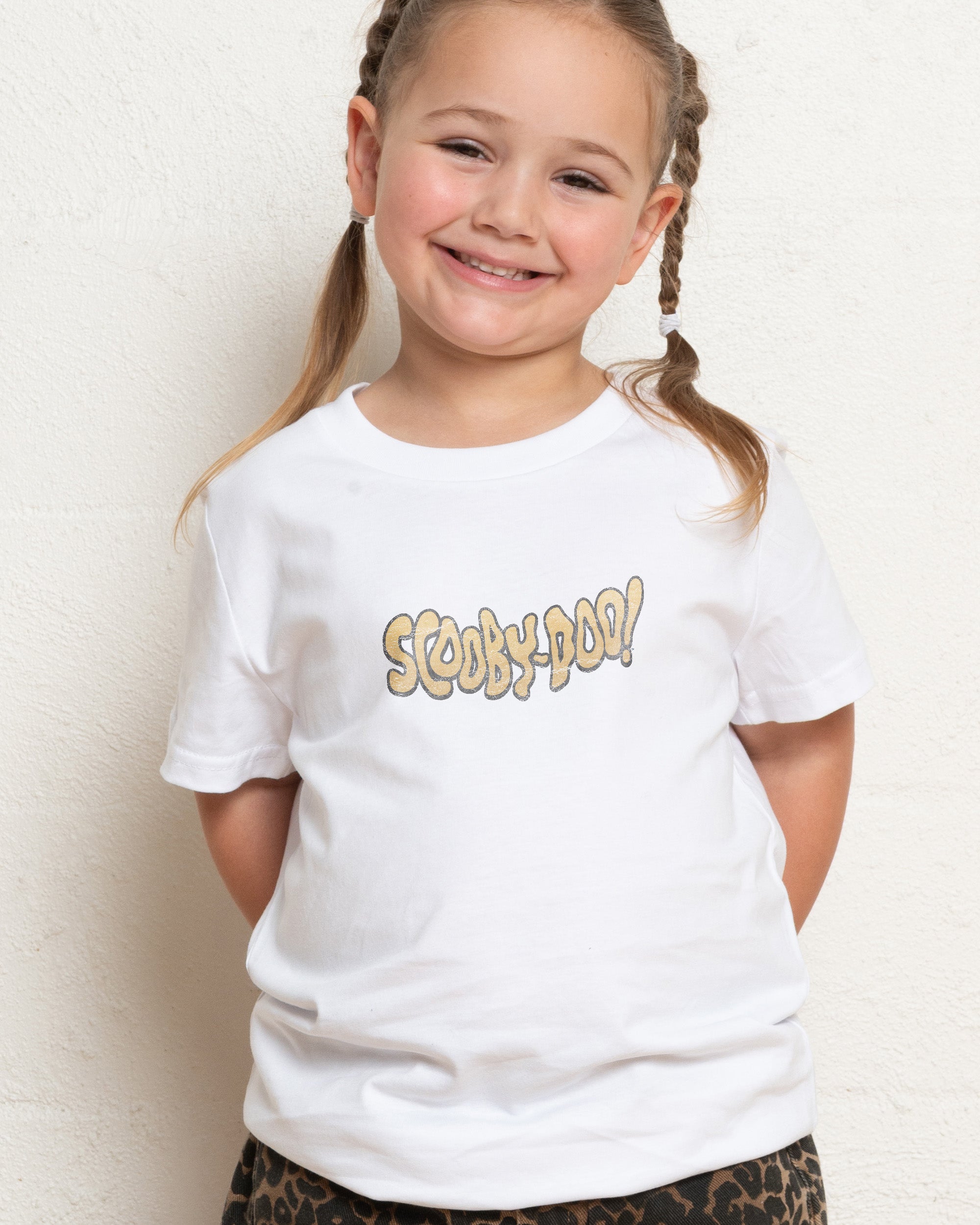 Ruh-Roh White Kids T-Shirt