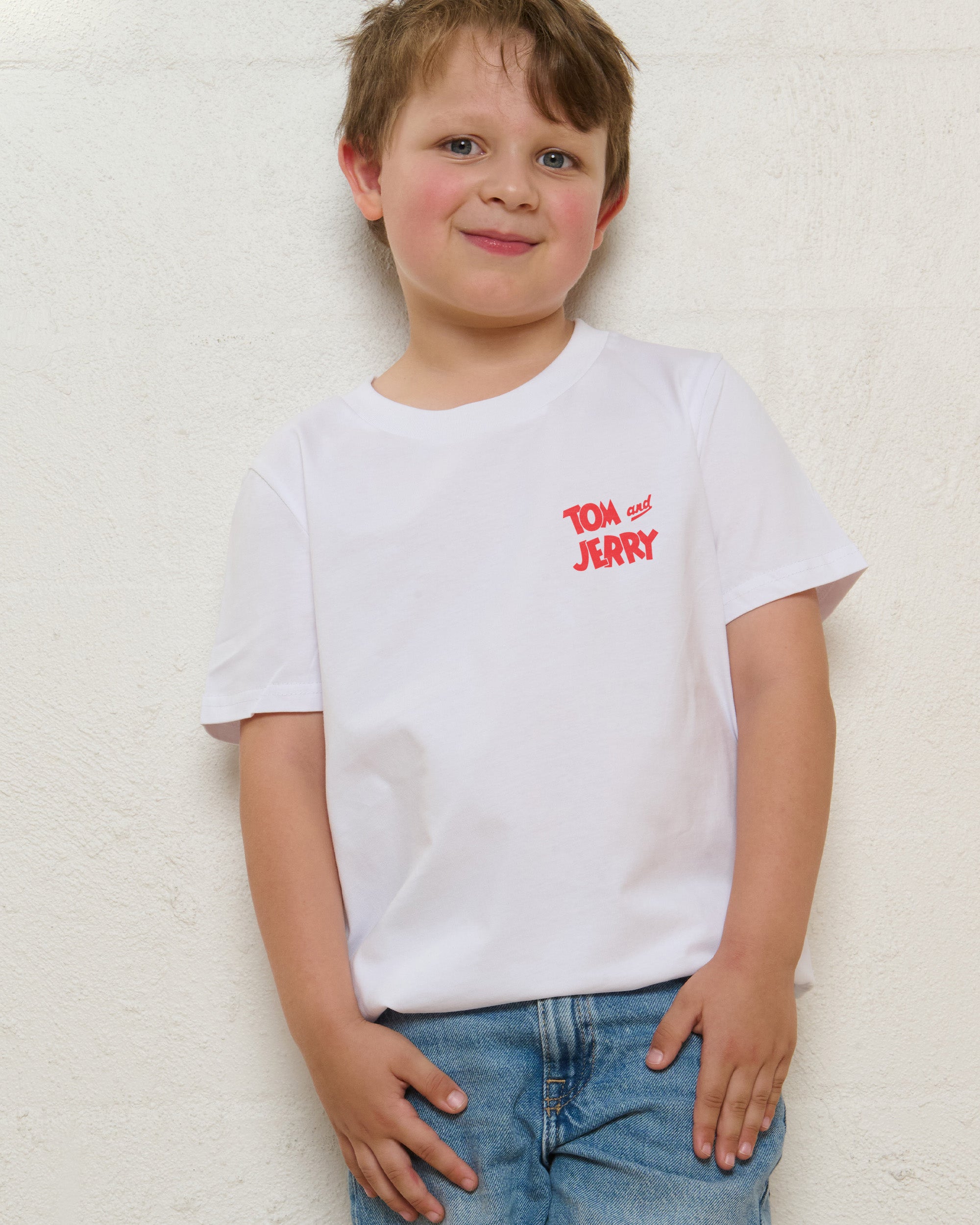 Troublesome Tom White Kids T-Shirt