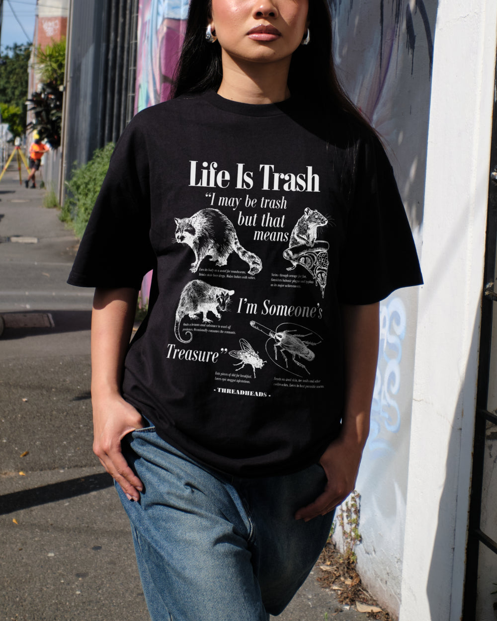 Life Is Trash T-Shirt Australia Online