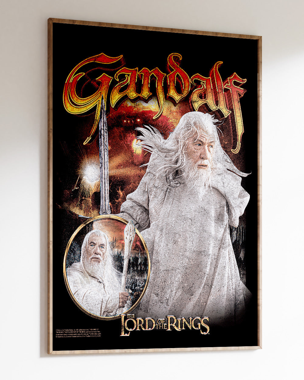 Gandalf the White Art Print Australia Online