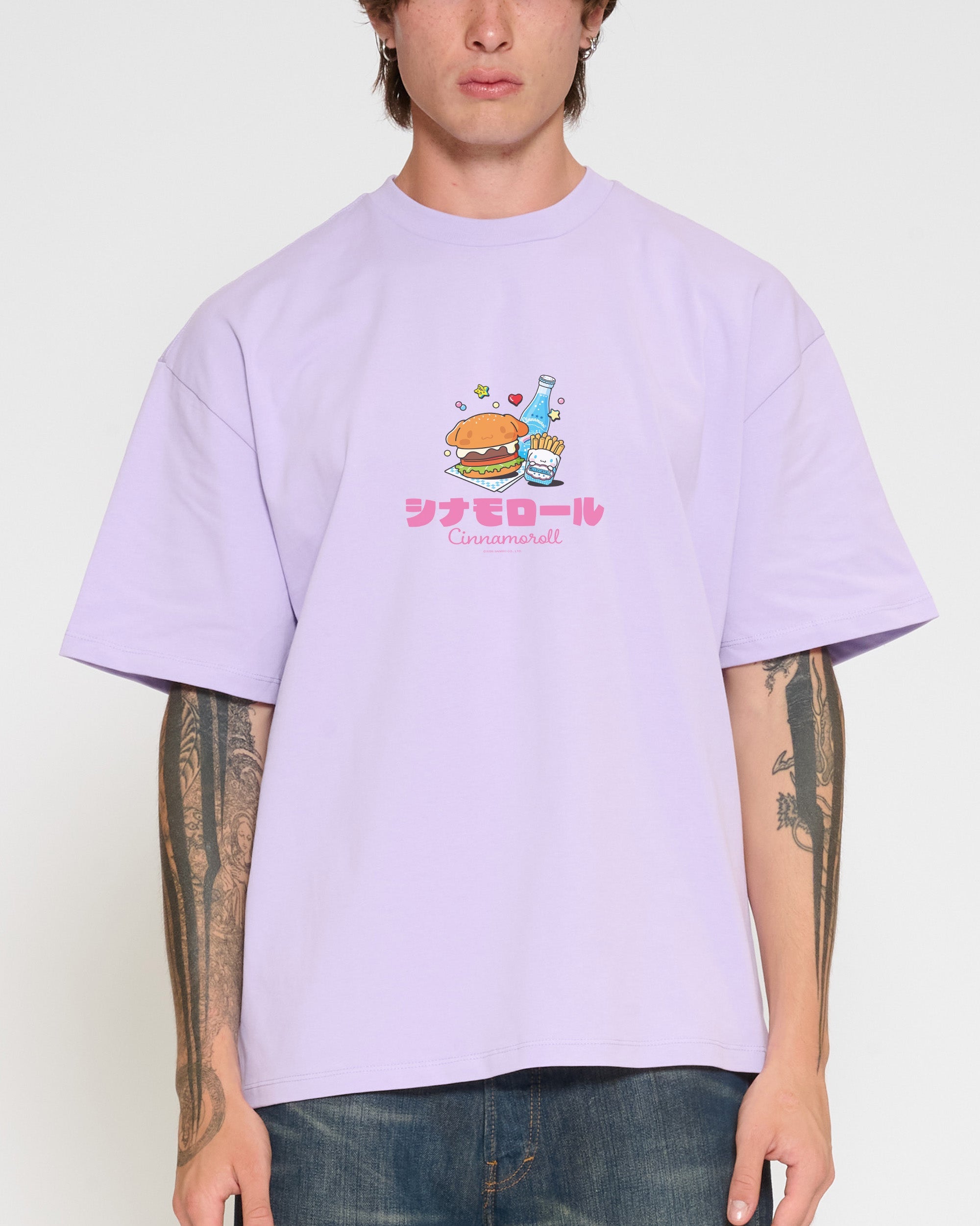 Cinnamoroll Kawaii Oversized Tee Official Hello Kitty and Friends collab Threadheads