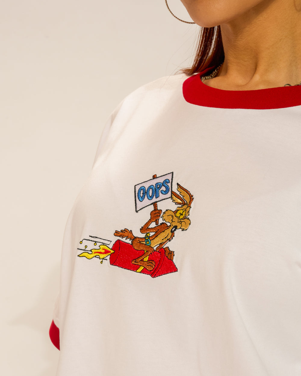 Oops Ringer T-Shirt Threadheads Australia Online