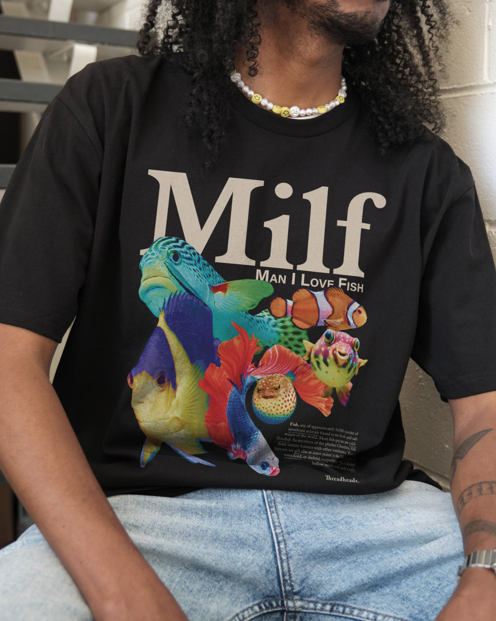 Man I Love Fish T-Shirt Australia Online