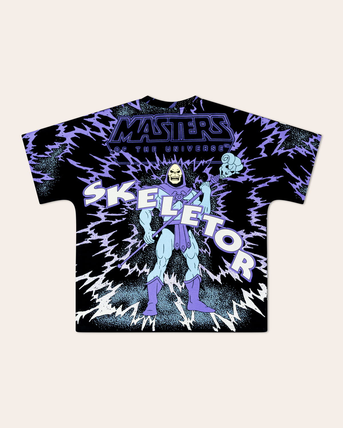 Skeletor Black Oversized Tee