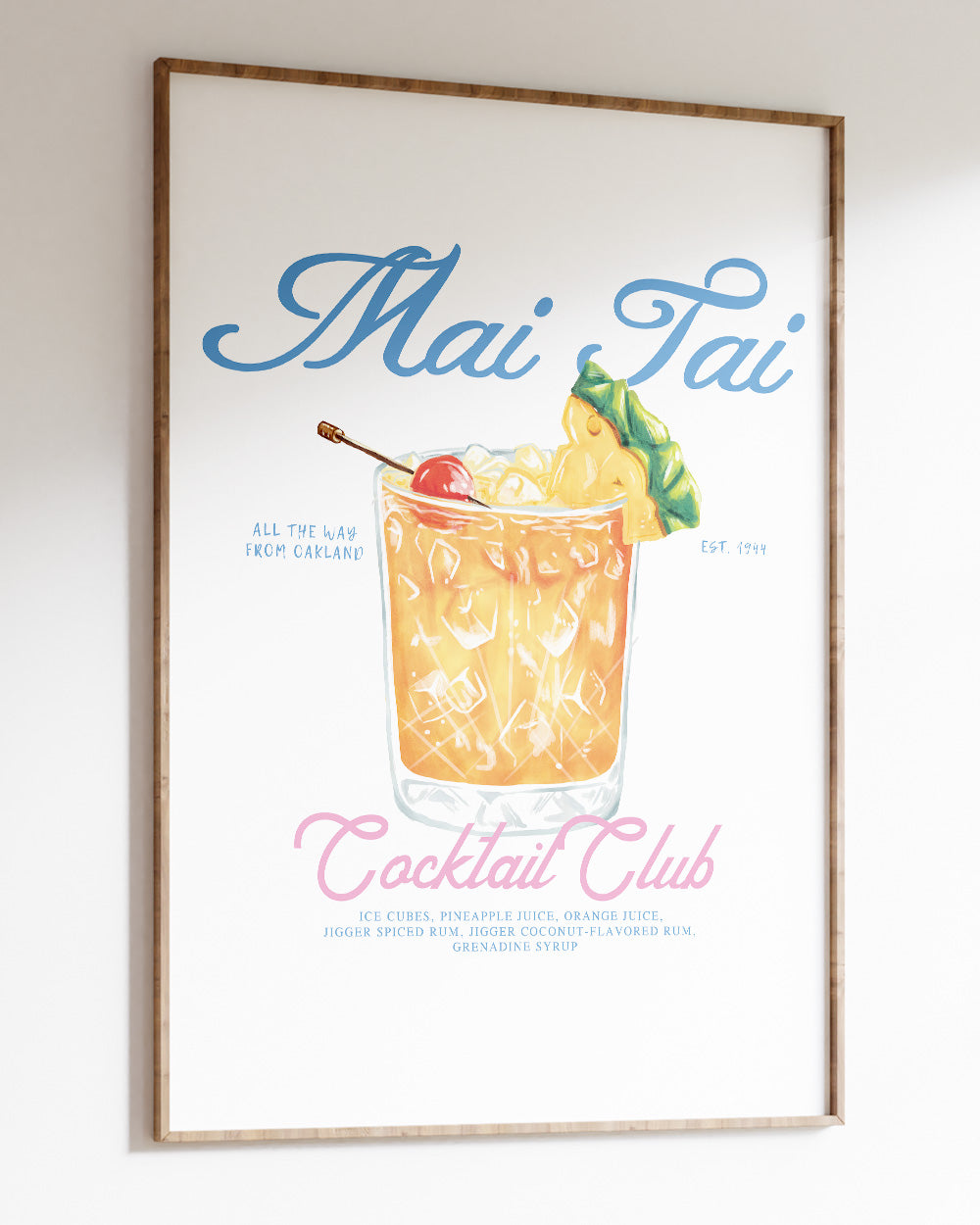 Mai Tai Art Print