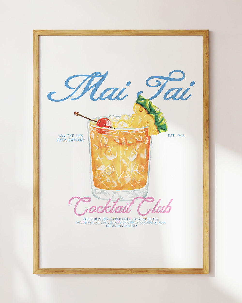 Mai Tai Art Print