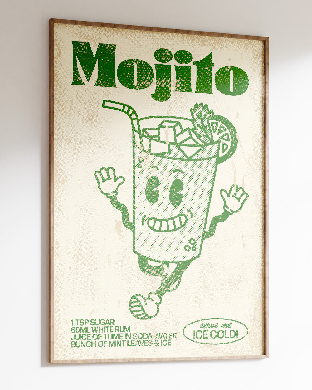 Mojito Art Print Australia Online #colour_natural