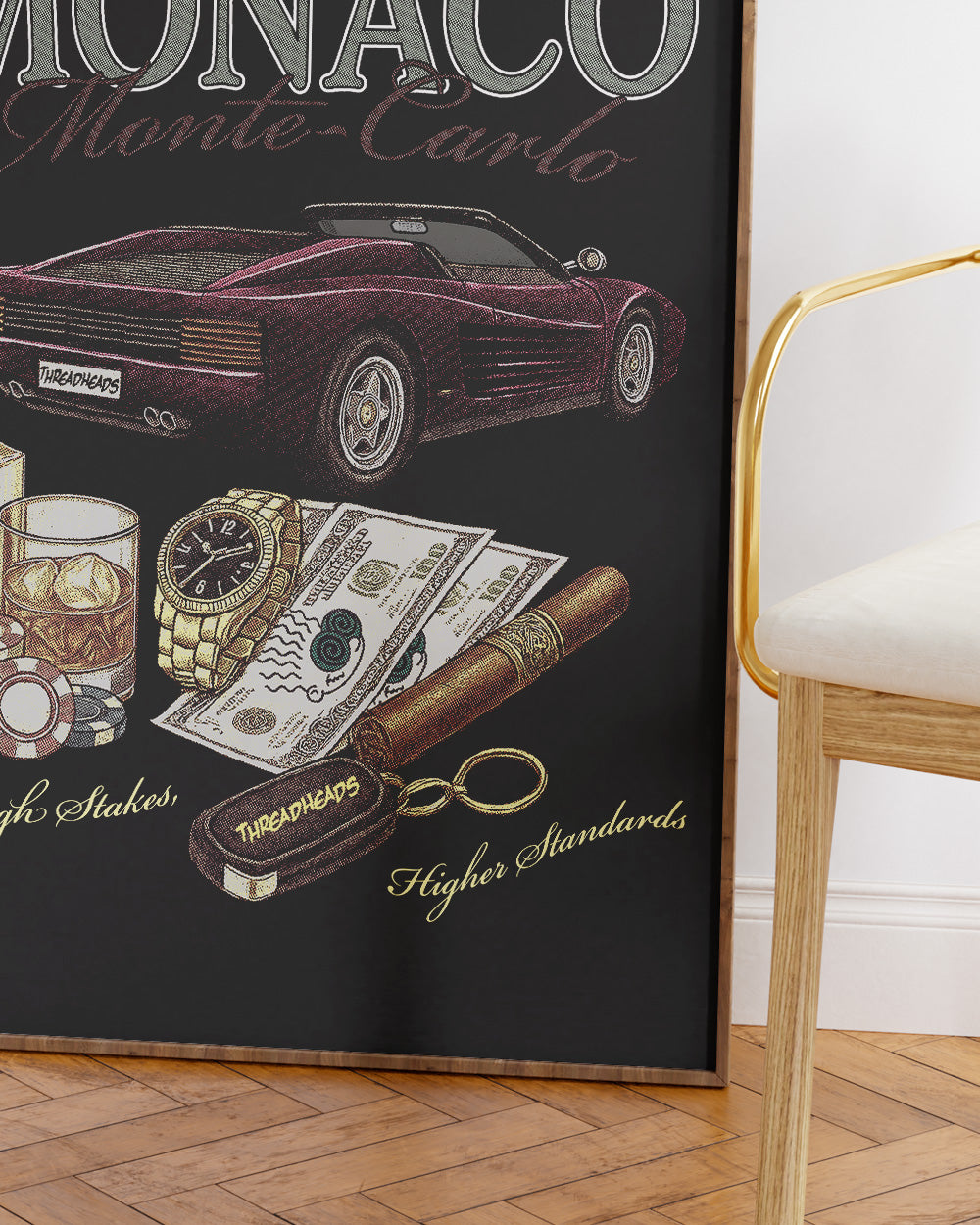 Monaco Money Art Print