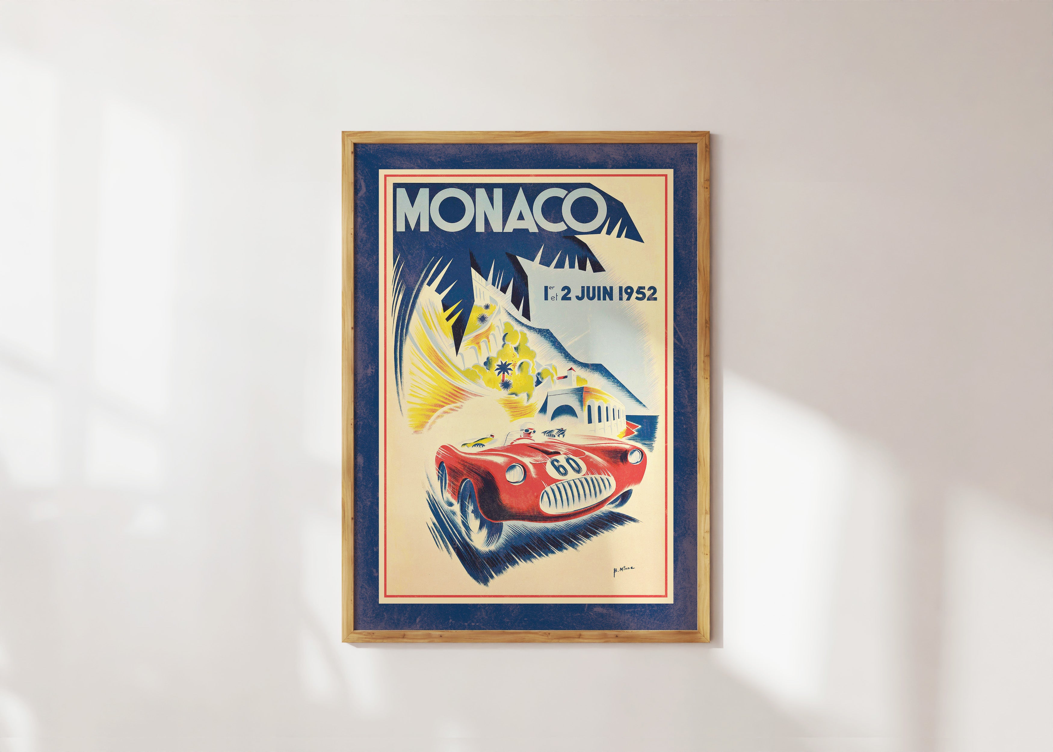 Monaco GP Art Print Australia Online
