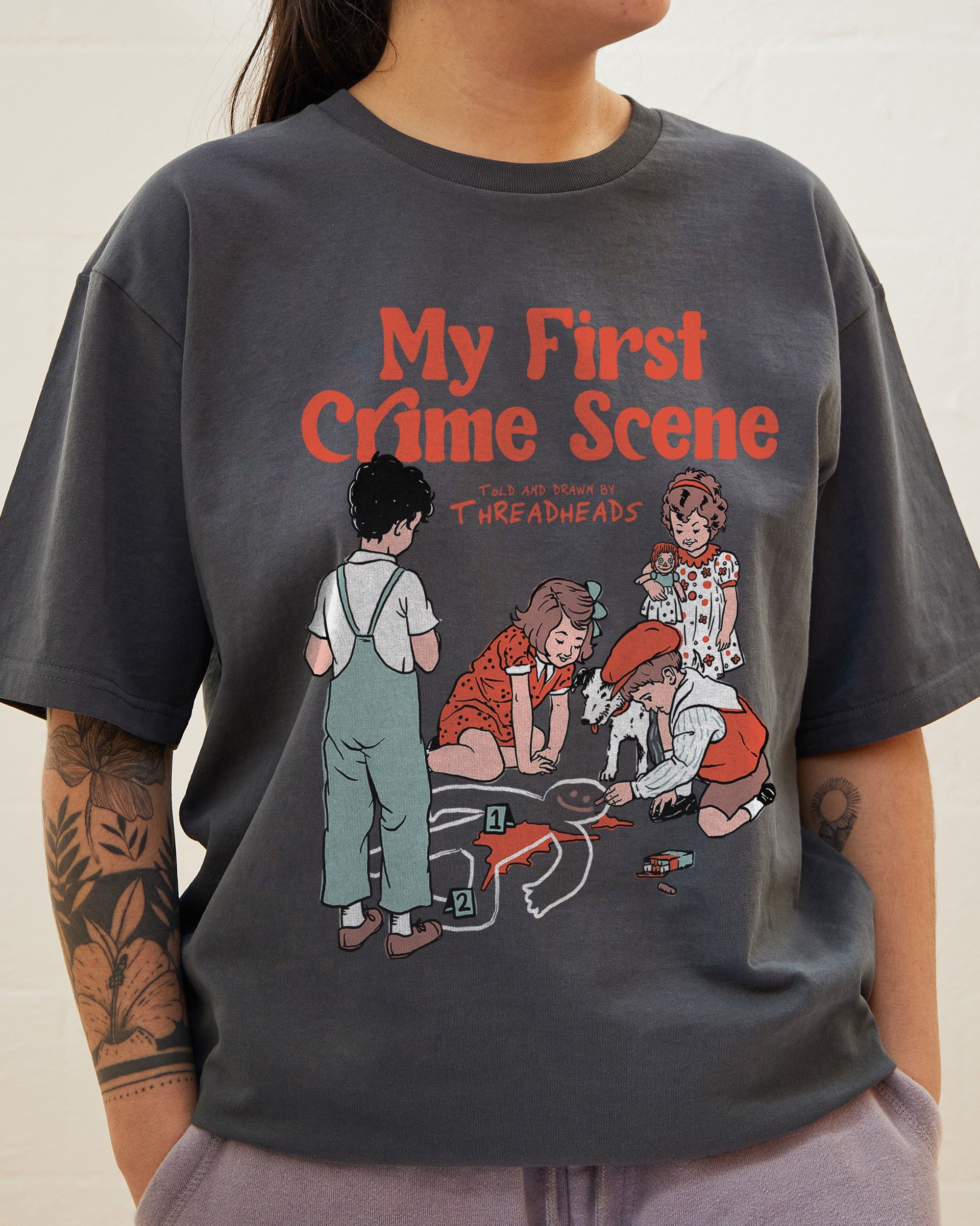 My First Crime Scene T-Shirt Australia Online