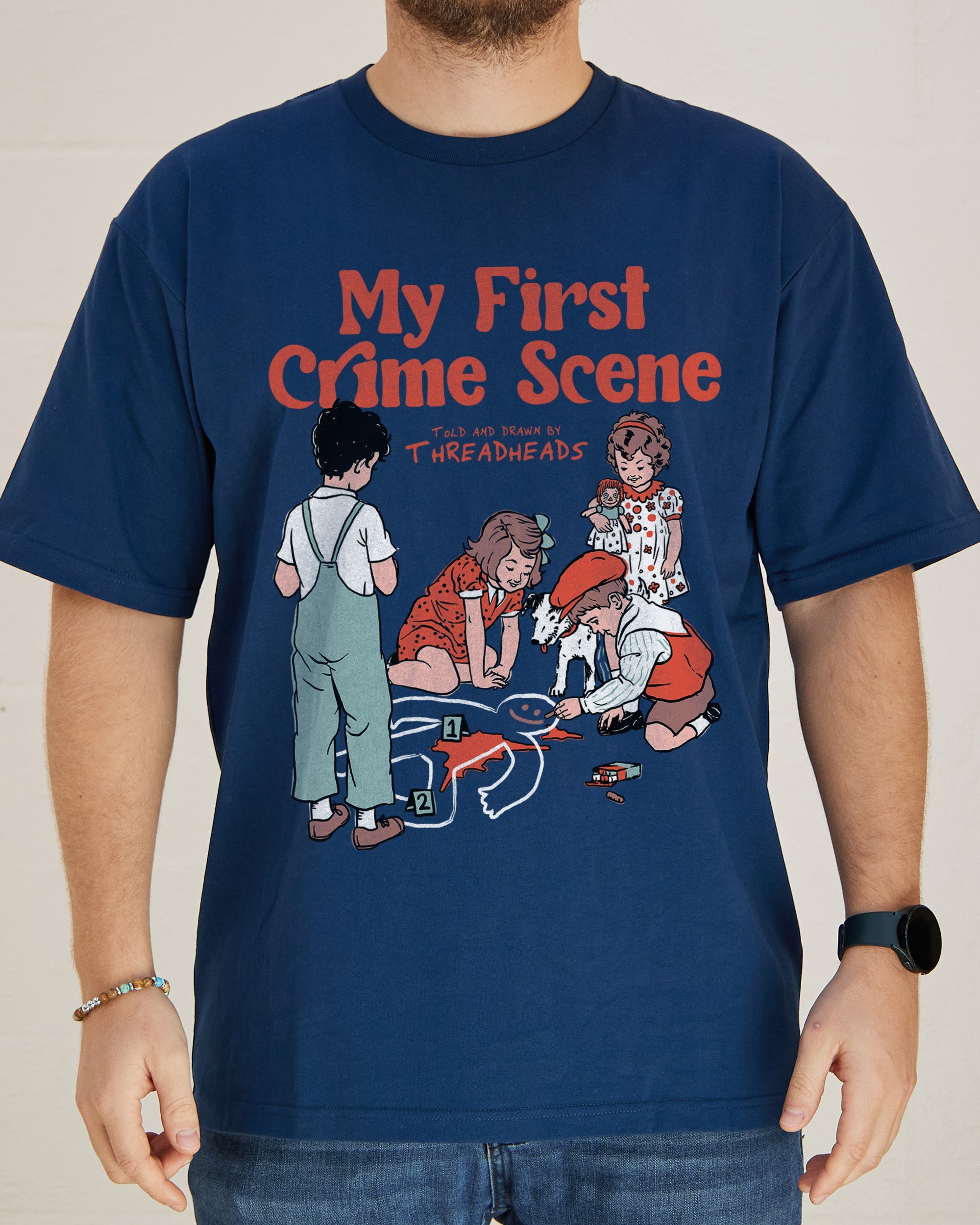 My First Crime Scene T-Shirt Australia Online