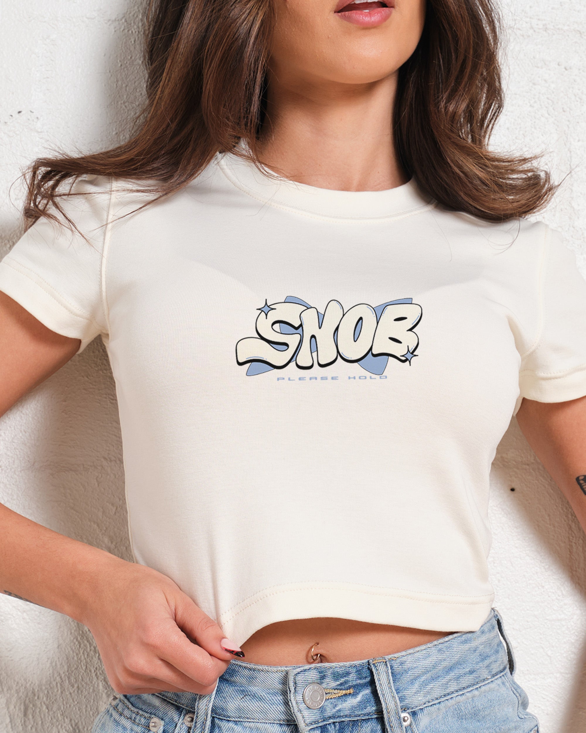 SNOB Baby Tee Graphic Baby Tee Australia Online