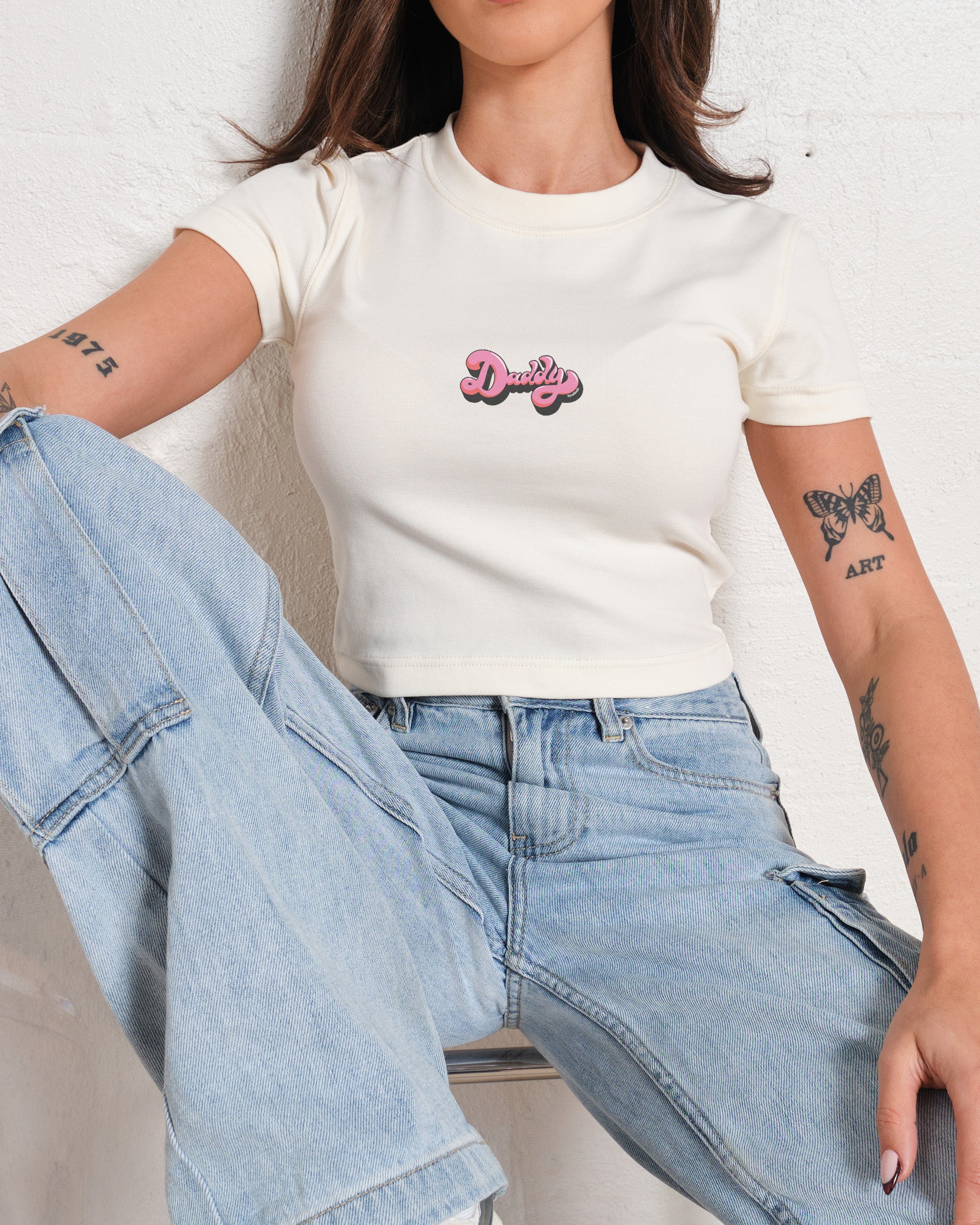 Daddy Baby Tee Graphic Baby Tee Australia Online