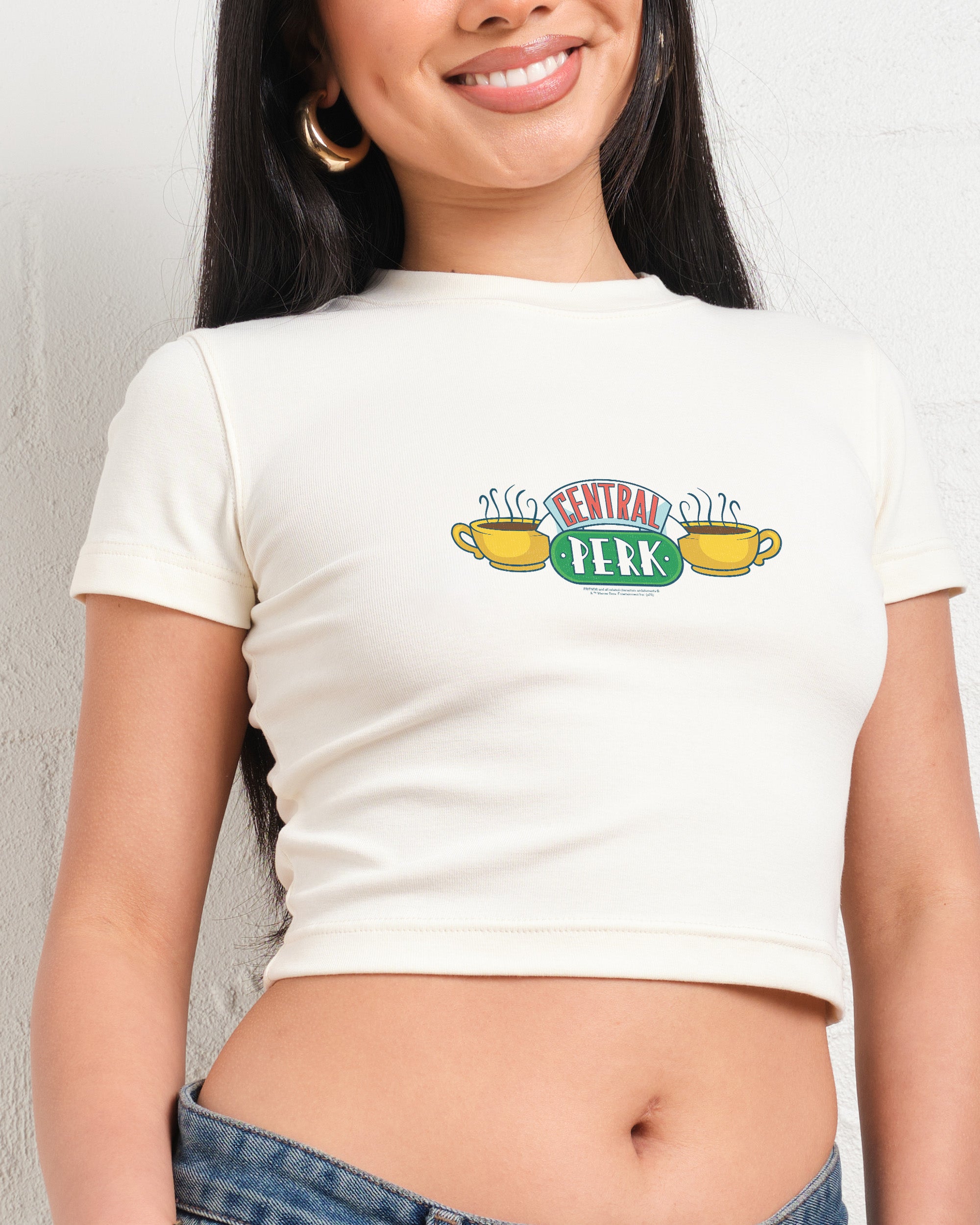Central Perk Logo Baby Tee Graphic Baby Tee Australia Online