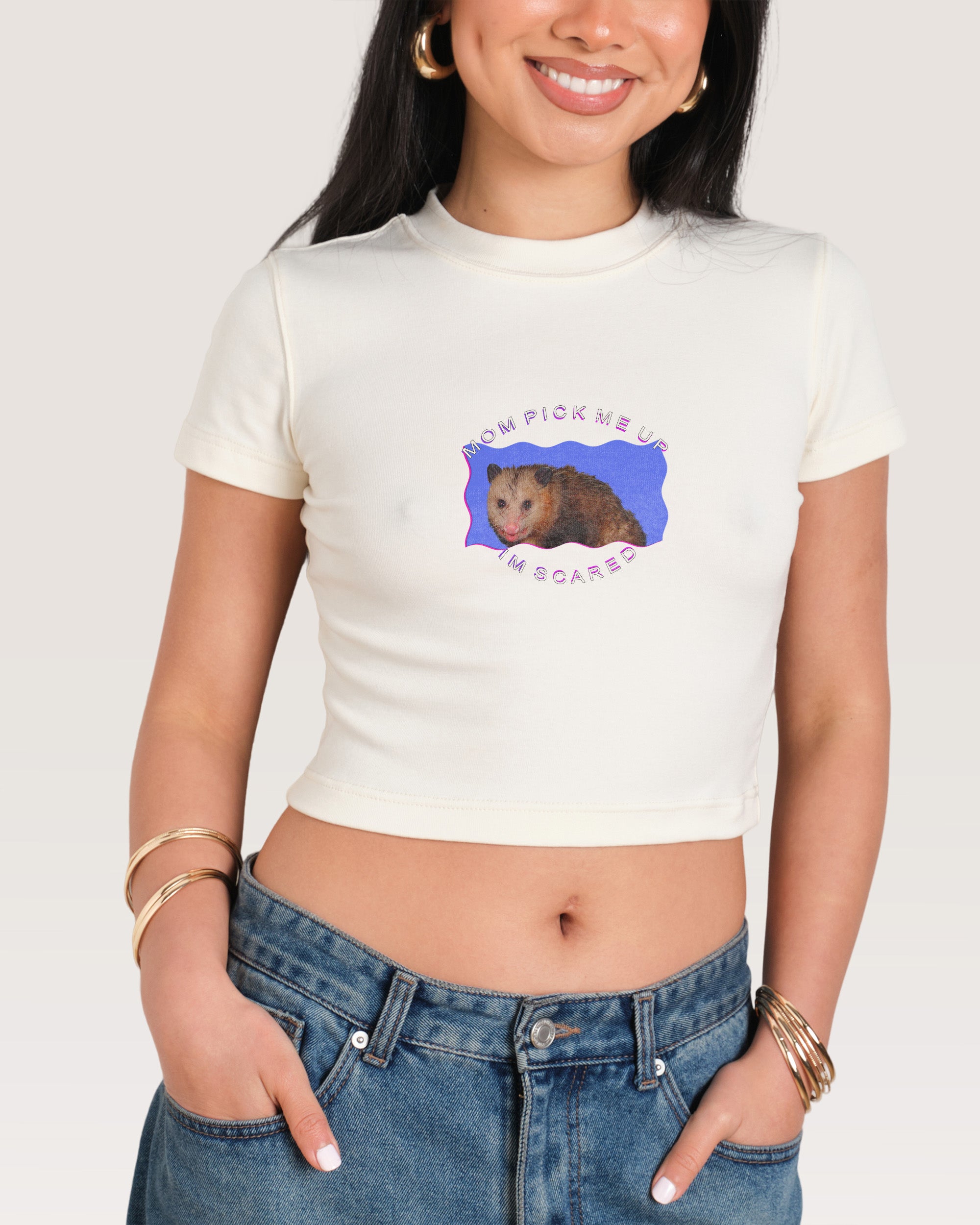 Pick Me Up Natural Baby Tee