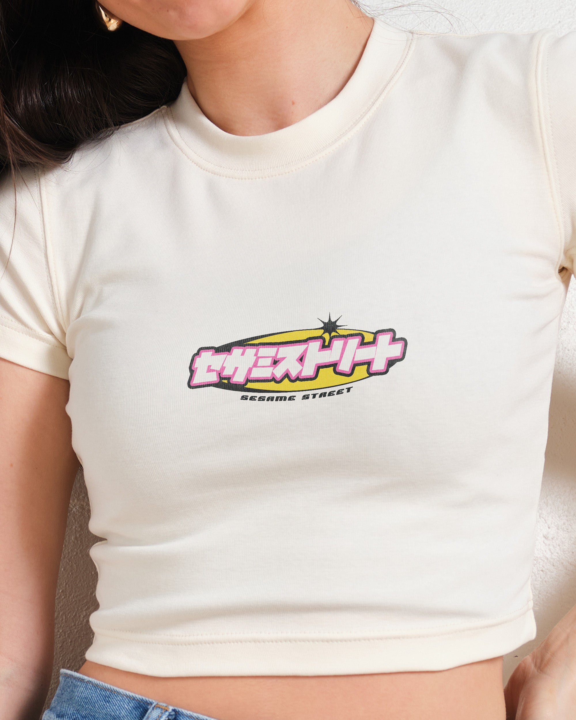 Y2K Sesame Baby Tee Graphic Baby Tee Australia Online