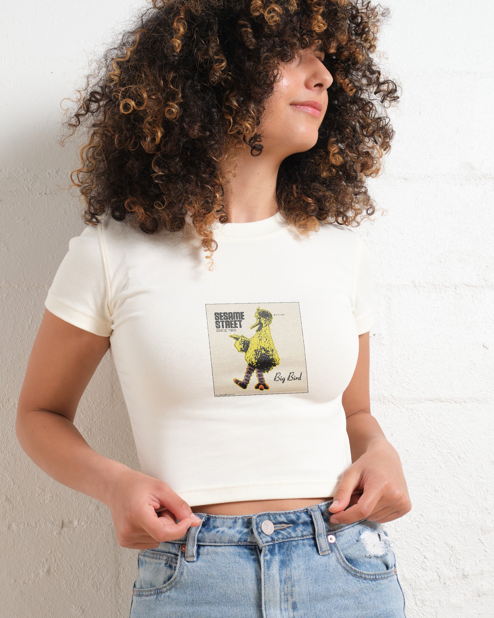 Big Bird Underground Baby Tee Graphic Baby Tee Australia Online