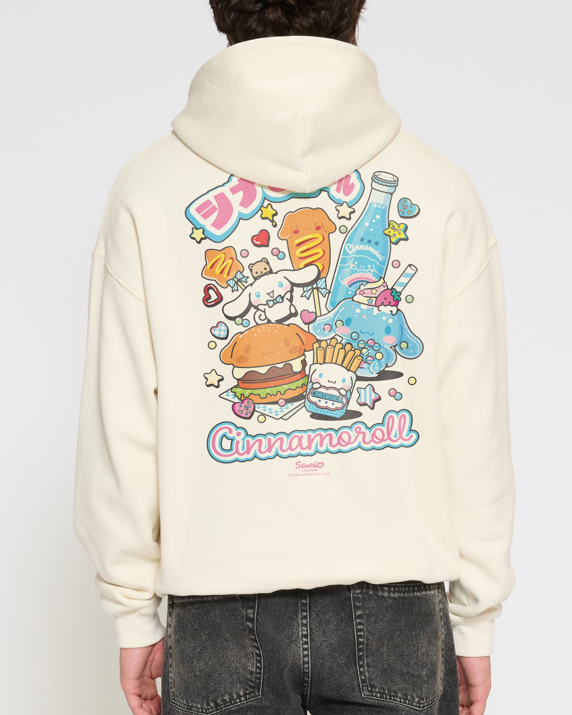 Cinnamoroll Kawaii Hoodie Official Hello Kitty and Friends collab Threadheads