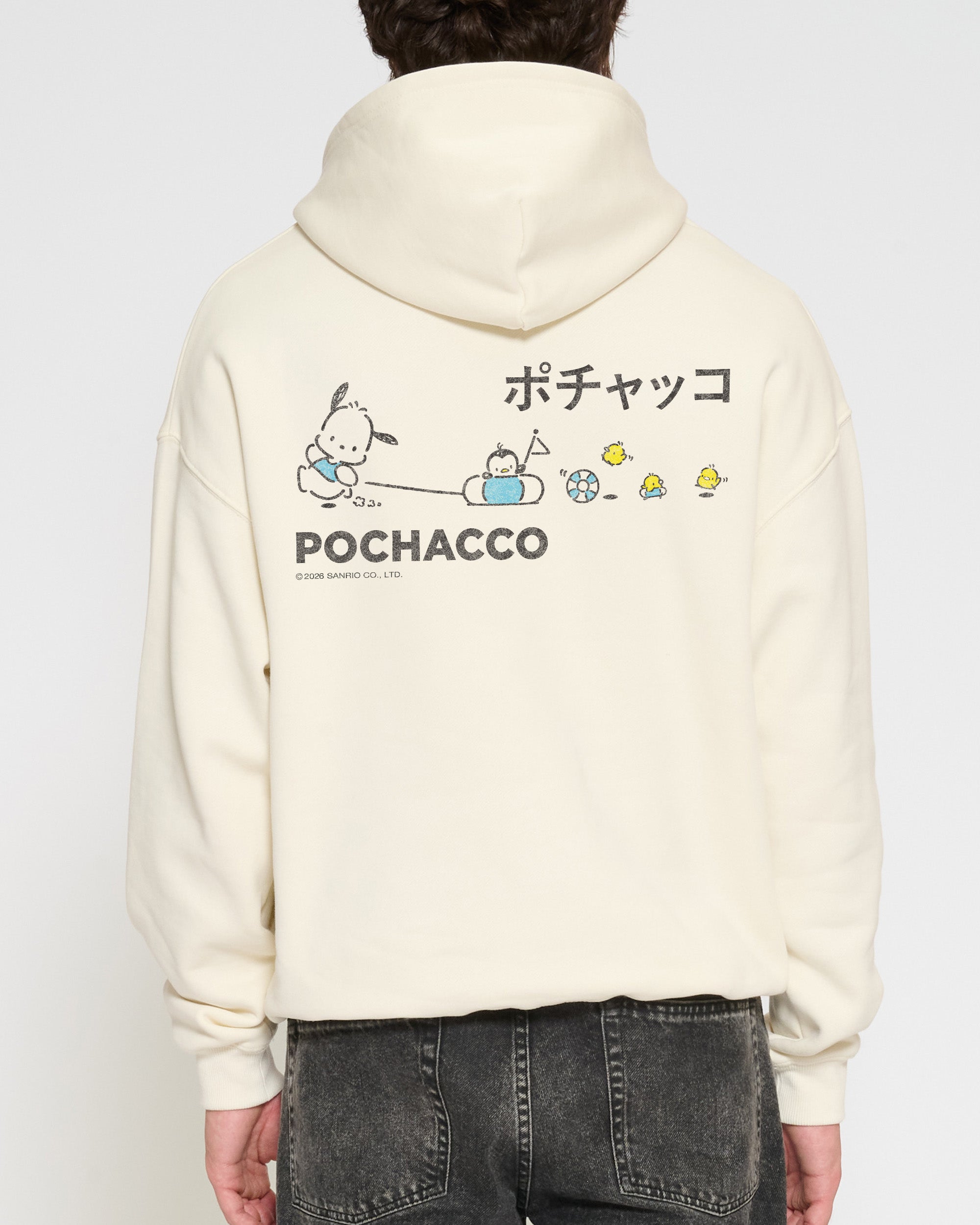 Pochacco Summer Stroll Hoodie Official Hello Kitty and Friends collab Threadheads